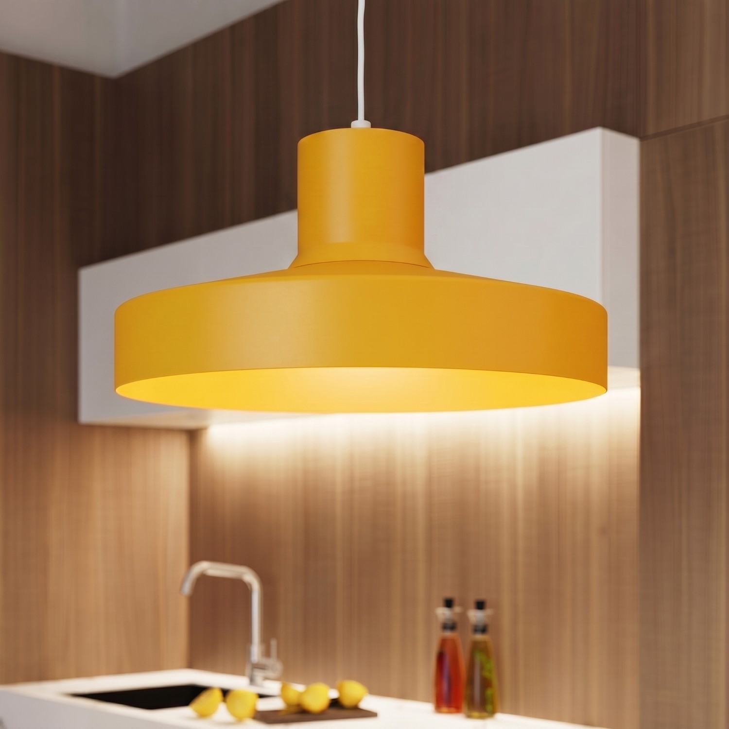 Pendant Lamp Bilo Yellow - Thumbnail 14