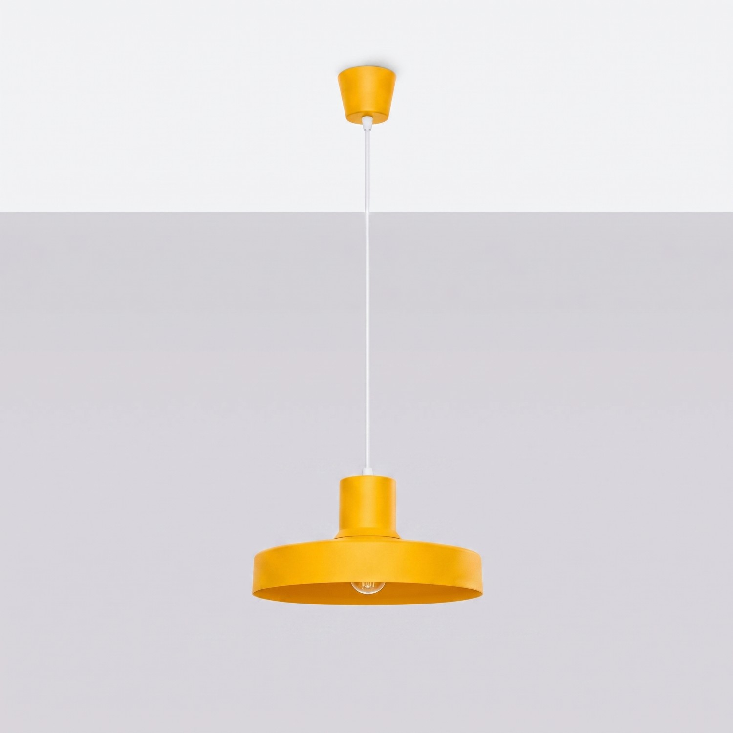 Pendant Lamp Bilo Yellow - Thumbnail 2