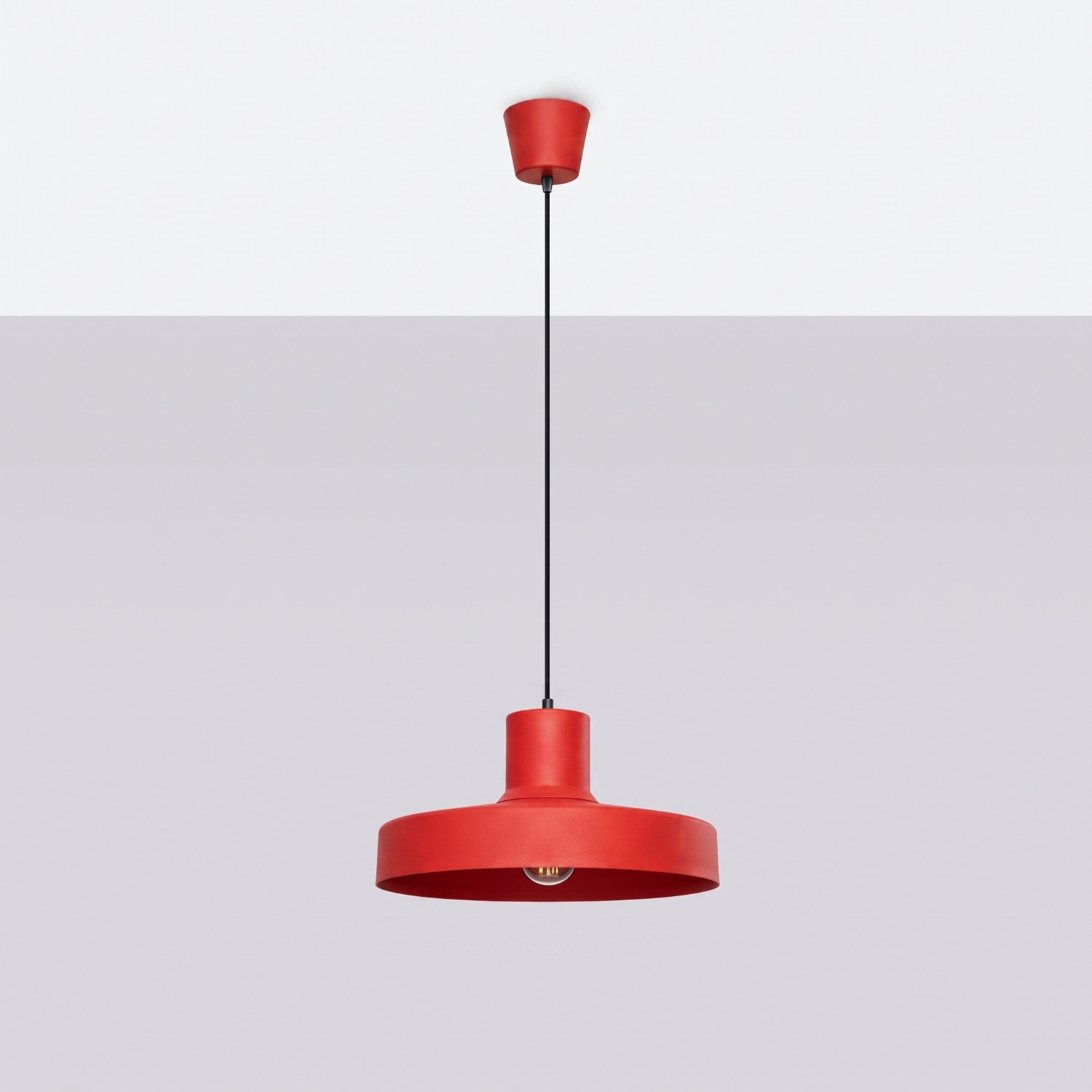 Pendant Lamp Bilo Red - Thumbnail 2