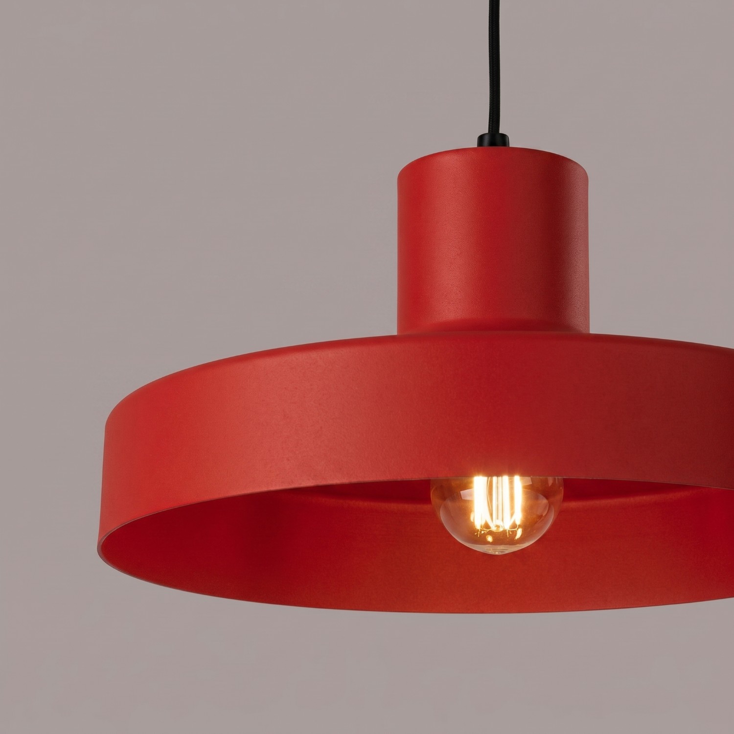 Pendant Lamp Bilo Red - Thumbnail 4