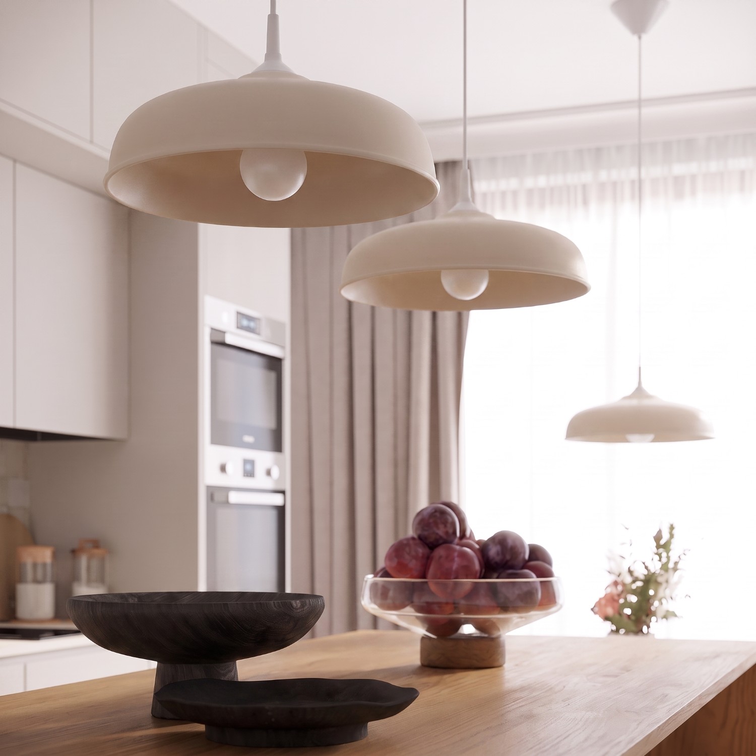Pendant Lamp Gina Beige - Thumbnail 12