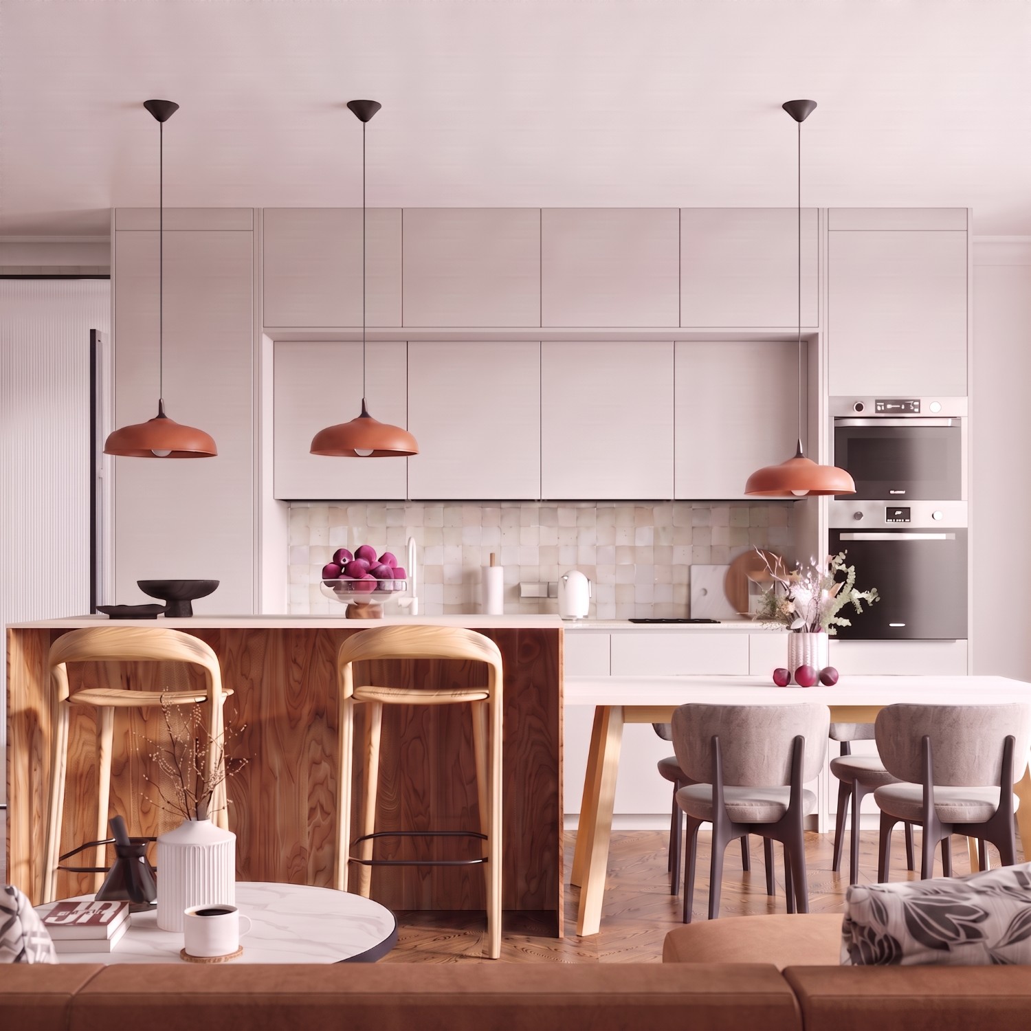Pendant Lamp Gina Red Ochre - Thumbnail 14