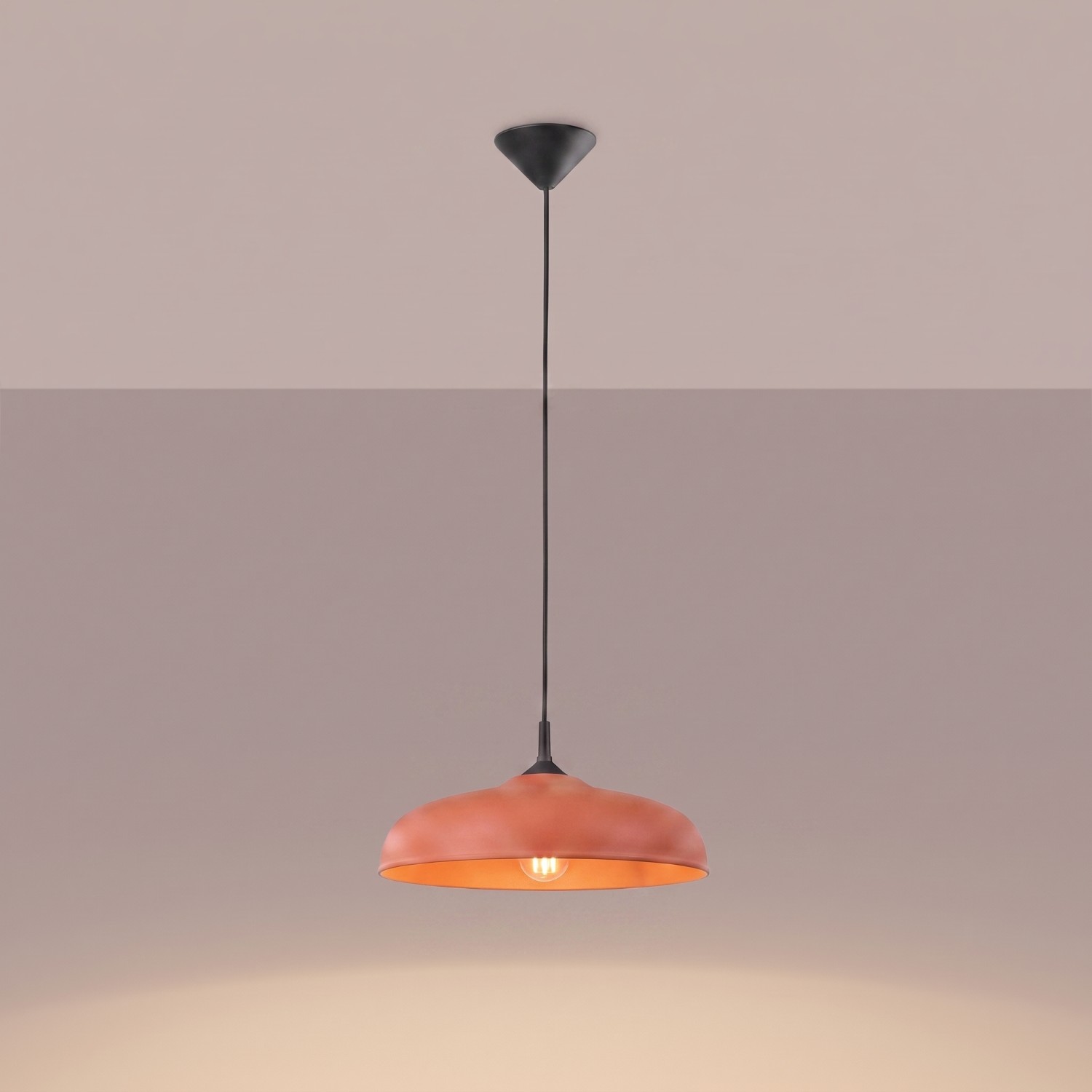 Pendant Lamp Gina Red Ochre - Thumbnail 3