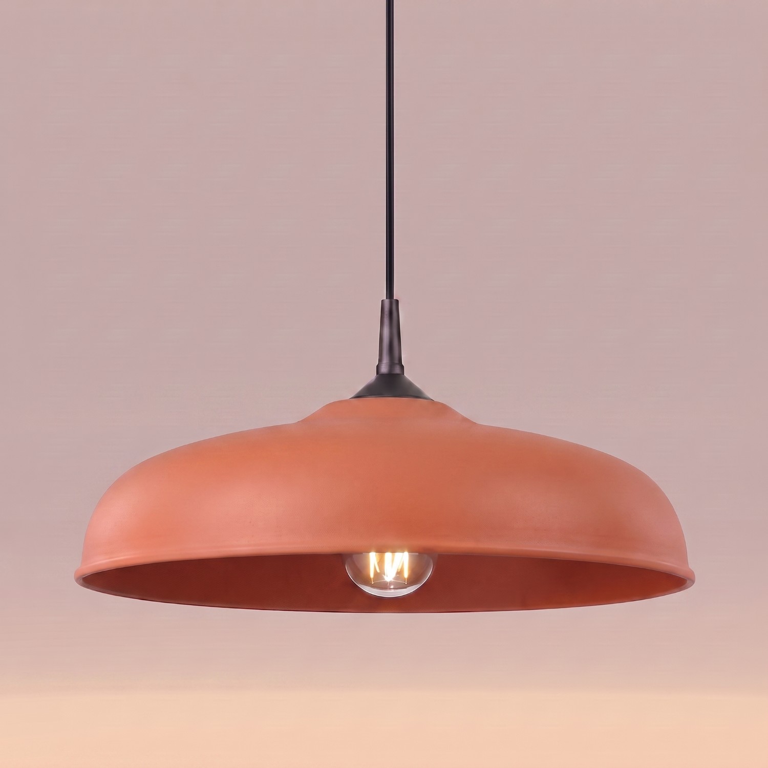 Pendant Lamp Gina Red Ochre - Thumbnail 4