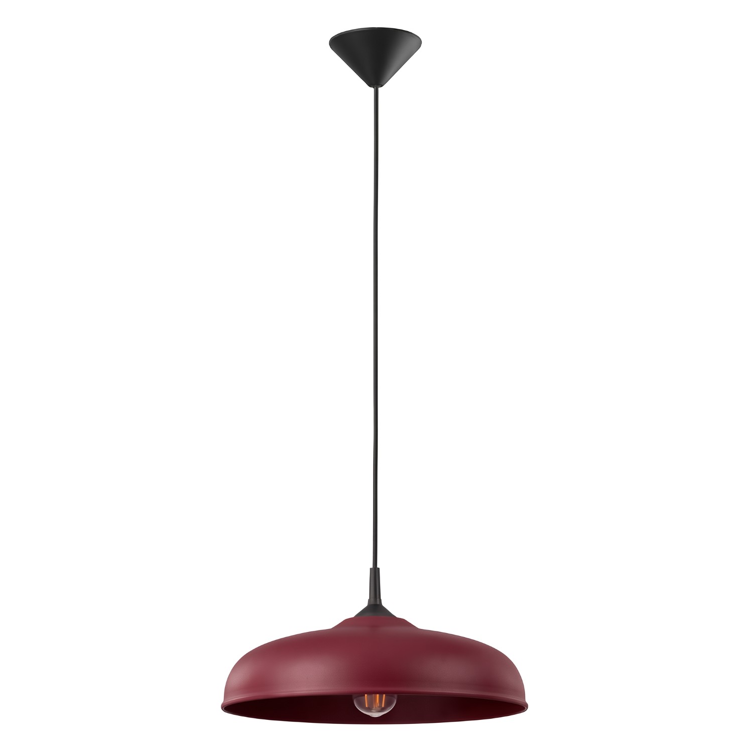 Pendant Lamp Gina Burgundy