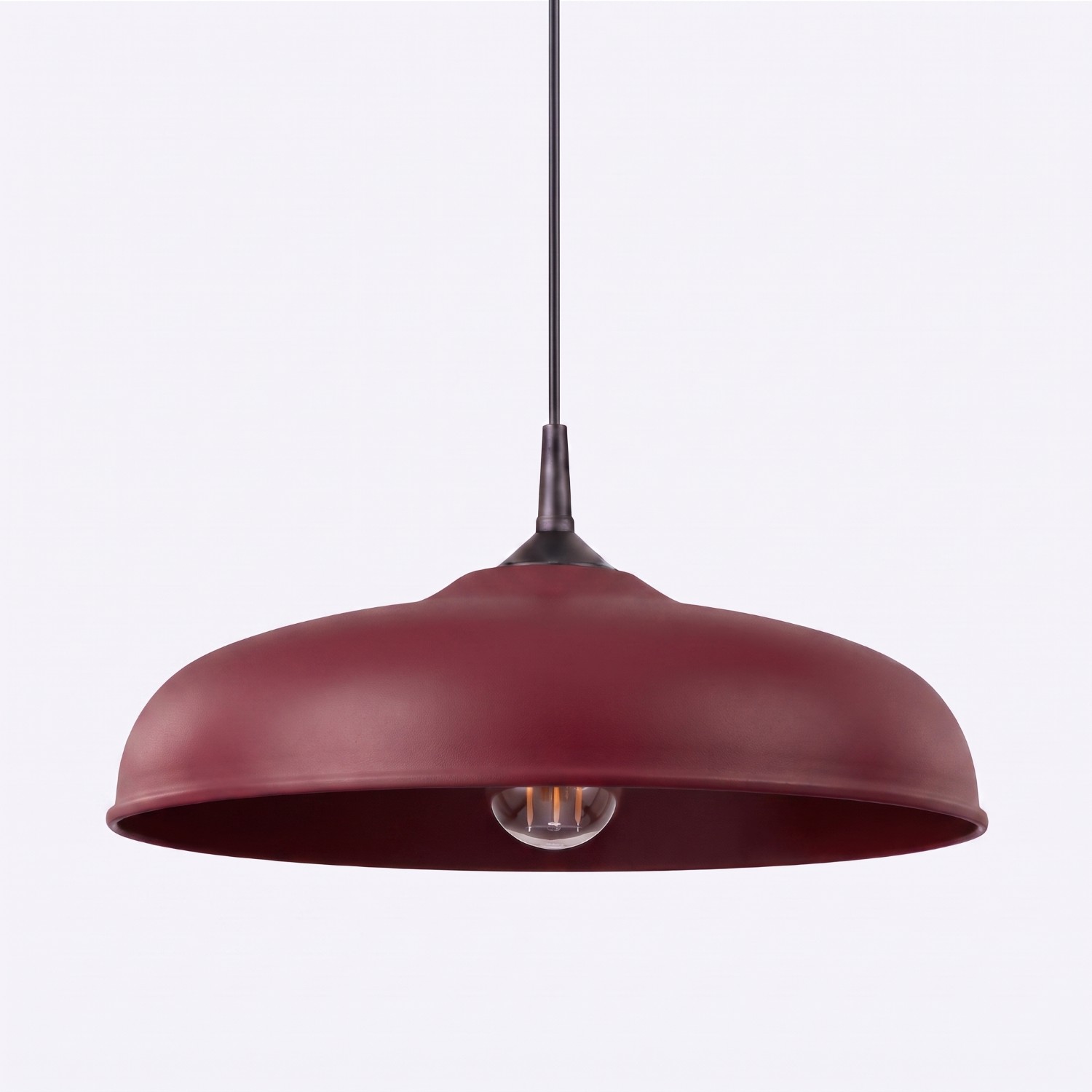 Pendant Lamp Gina Burgundy - Thumbnail 5