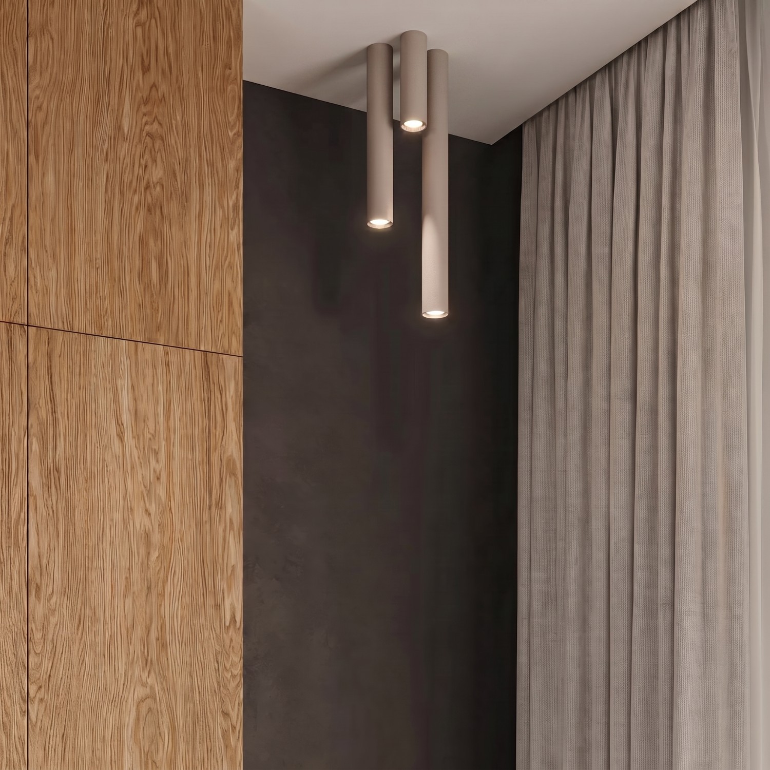 Ceiling Lamp Lagos 10 Taupe - Thumbnail 11