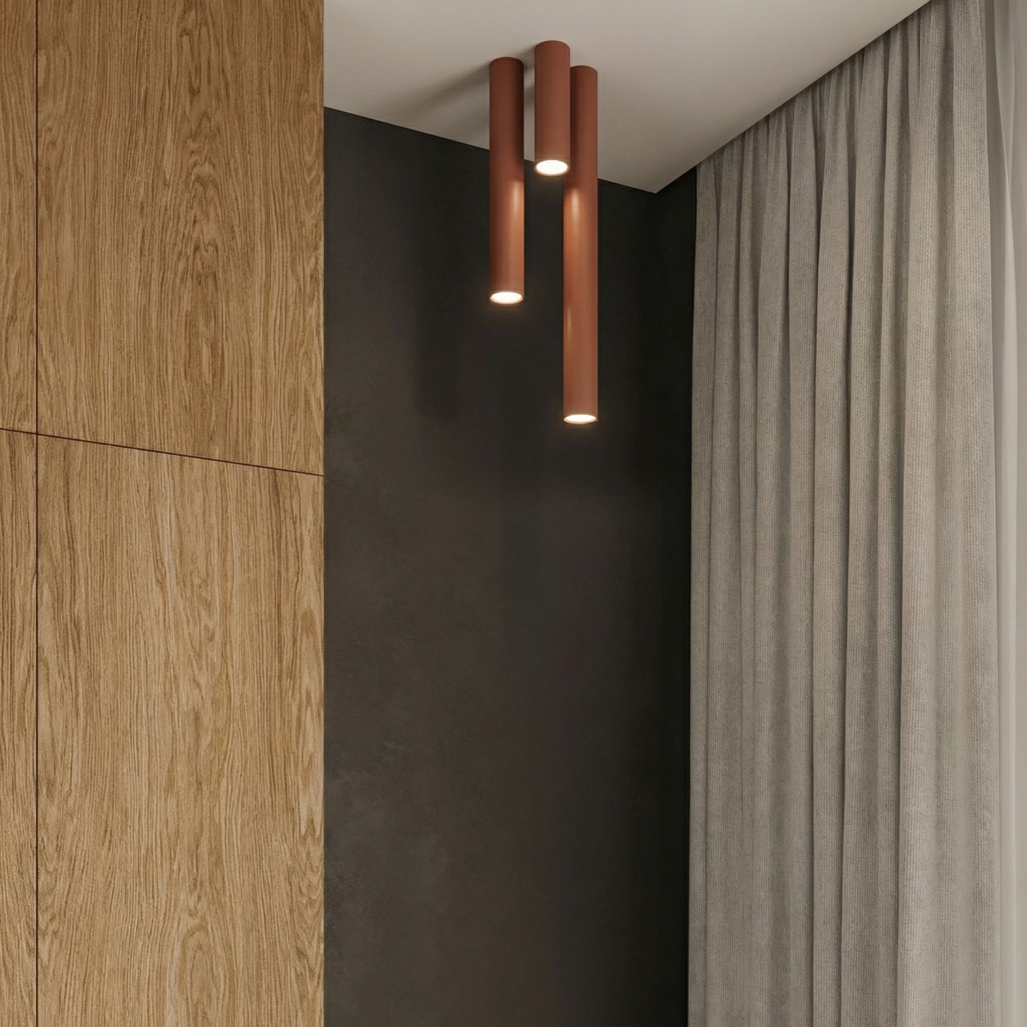 Ceiling Lamp Lagos 10 Red Ochre - Thumbnail 11