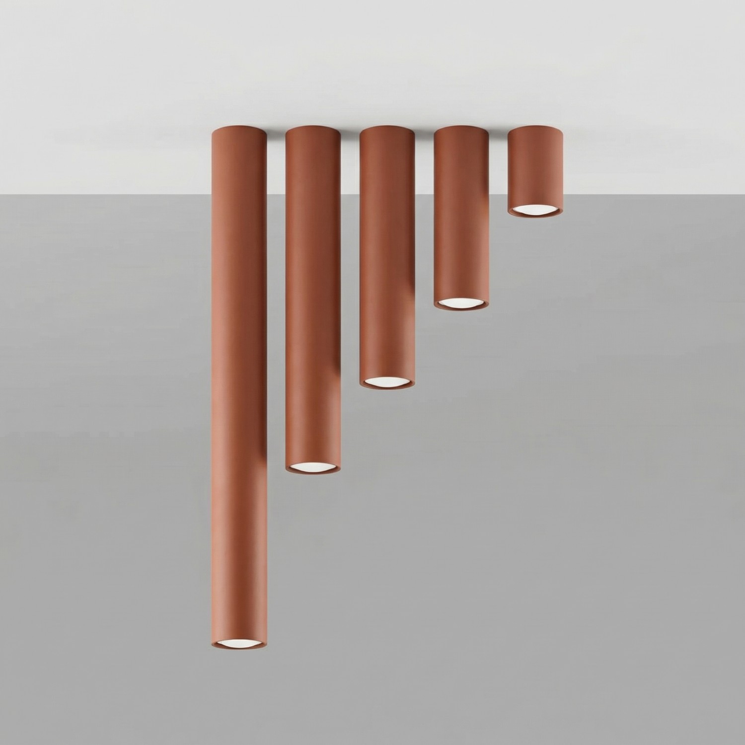 Ceiling Lamp Lagos 10 Red Ochre - Thumbnail 4
