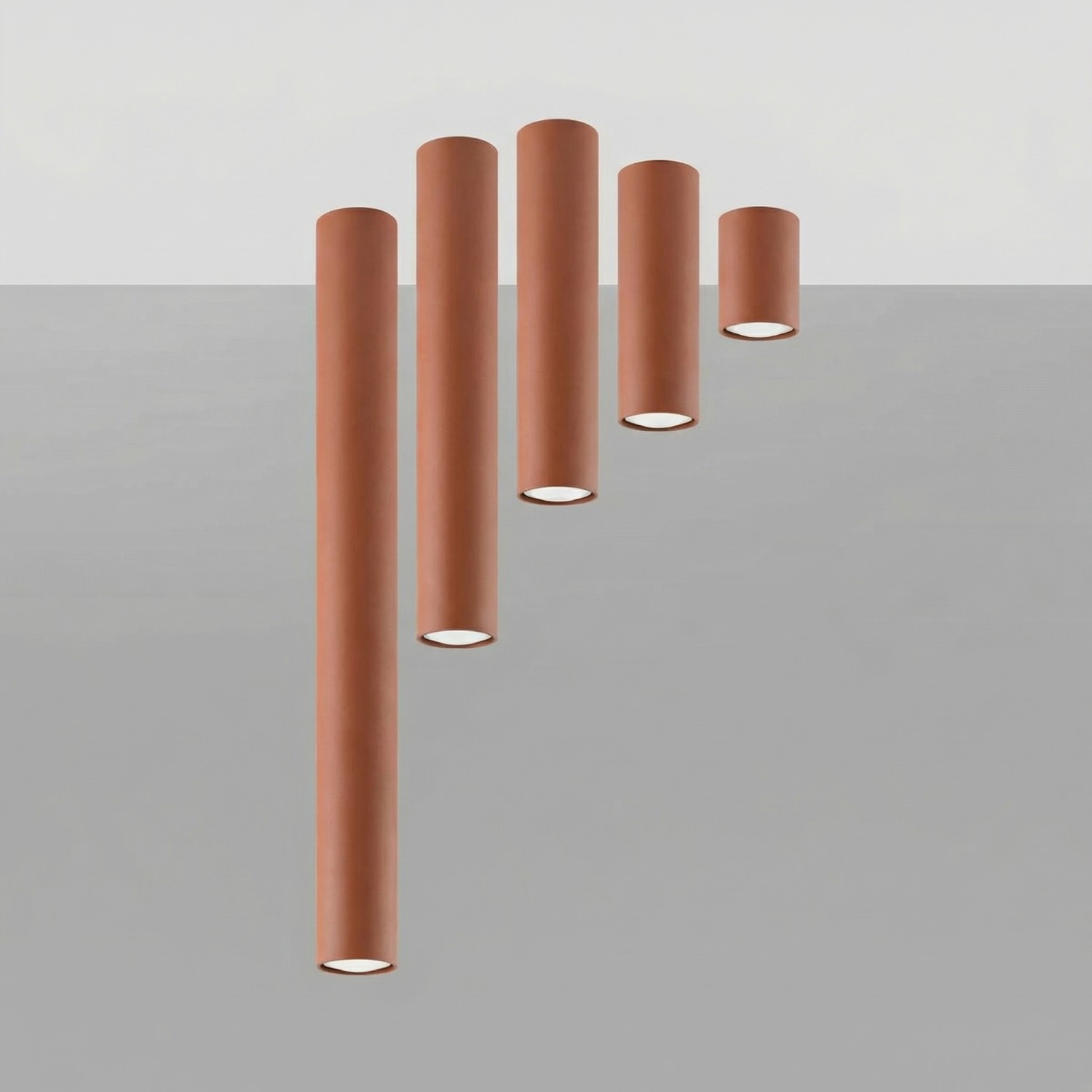 Ceiling Lamp Lagos 10 Red Ochre - Thumbnail 5