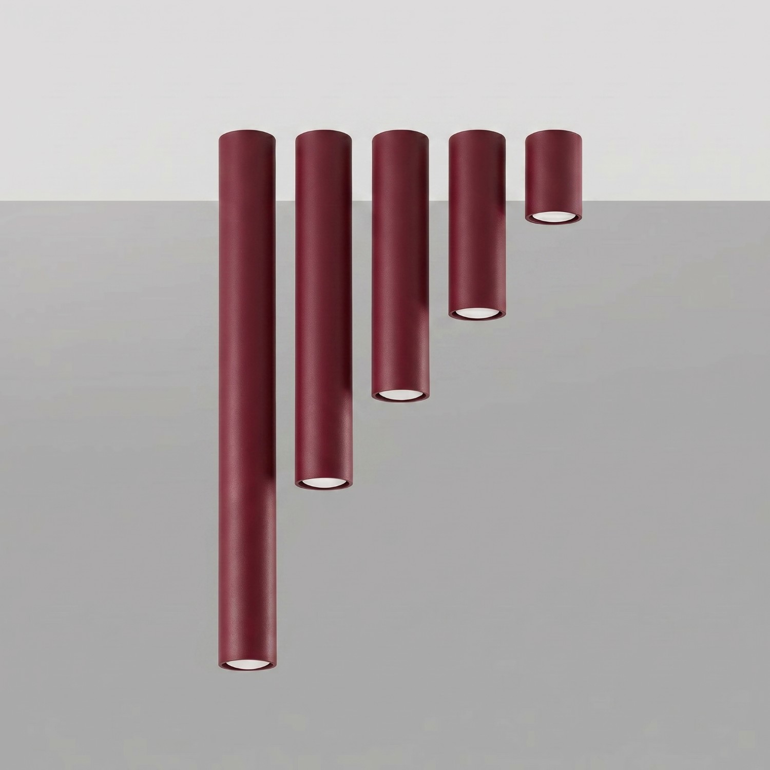 Ceiling Lamp Lagos 10 Burgundy - Thumbnail 4