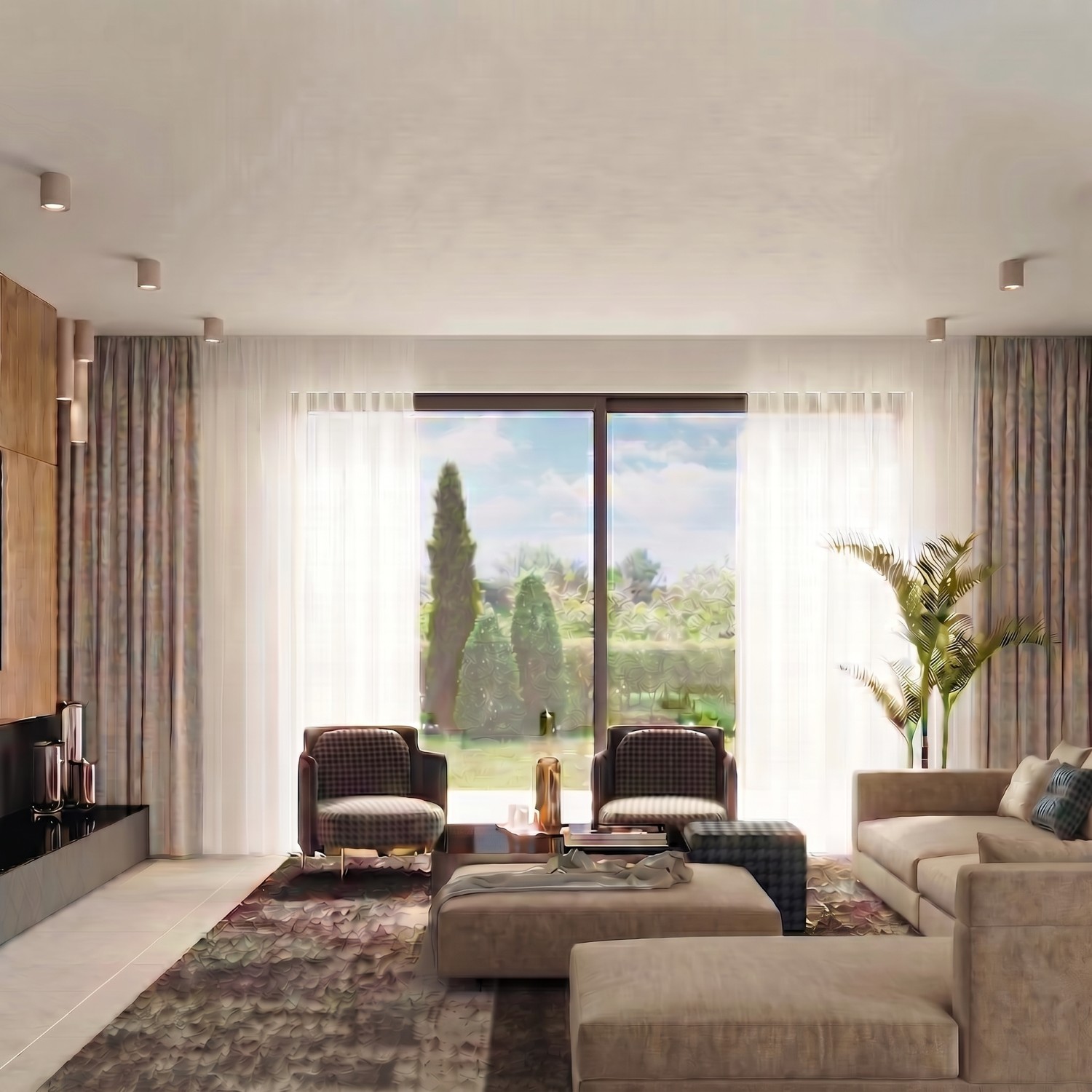 Ceiling Lamp Lagos 20 Taupe - Thumbnail 9