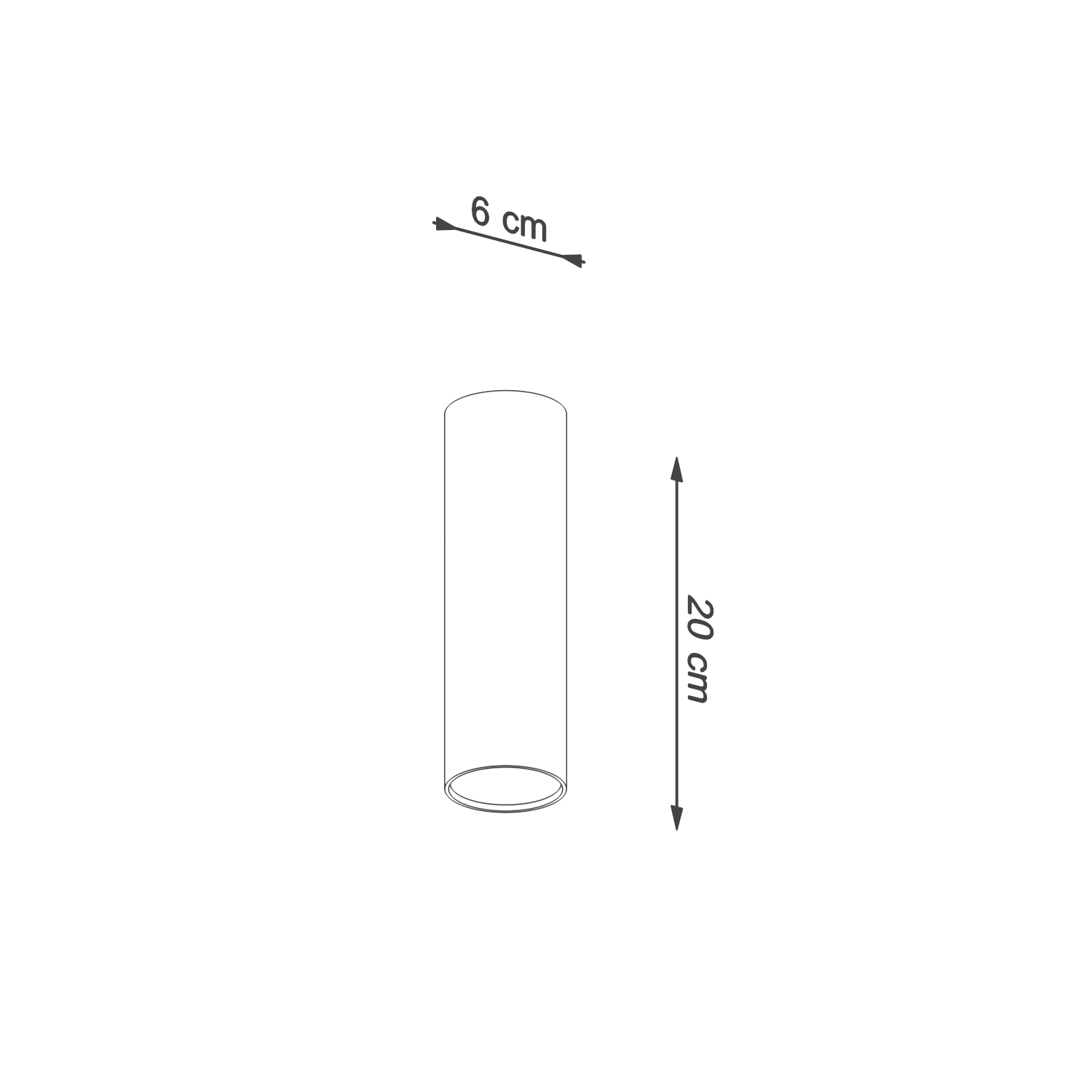 Ceiling Lamp Lagos 20 Red Ochre - Thumbnail 7