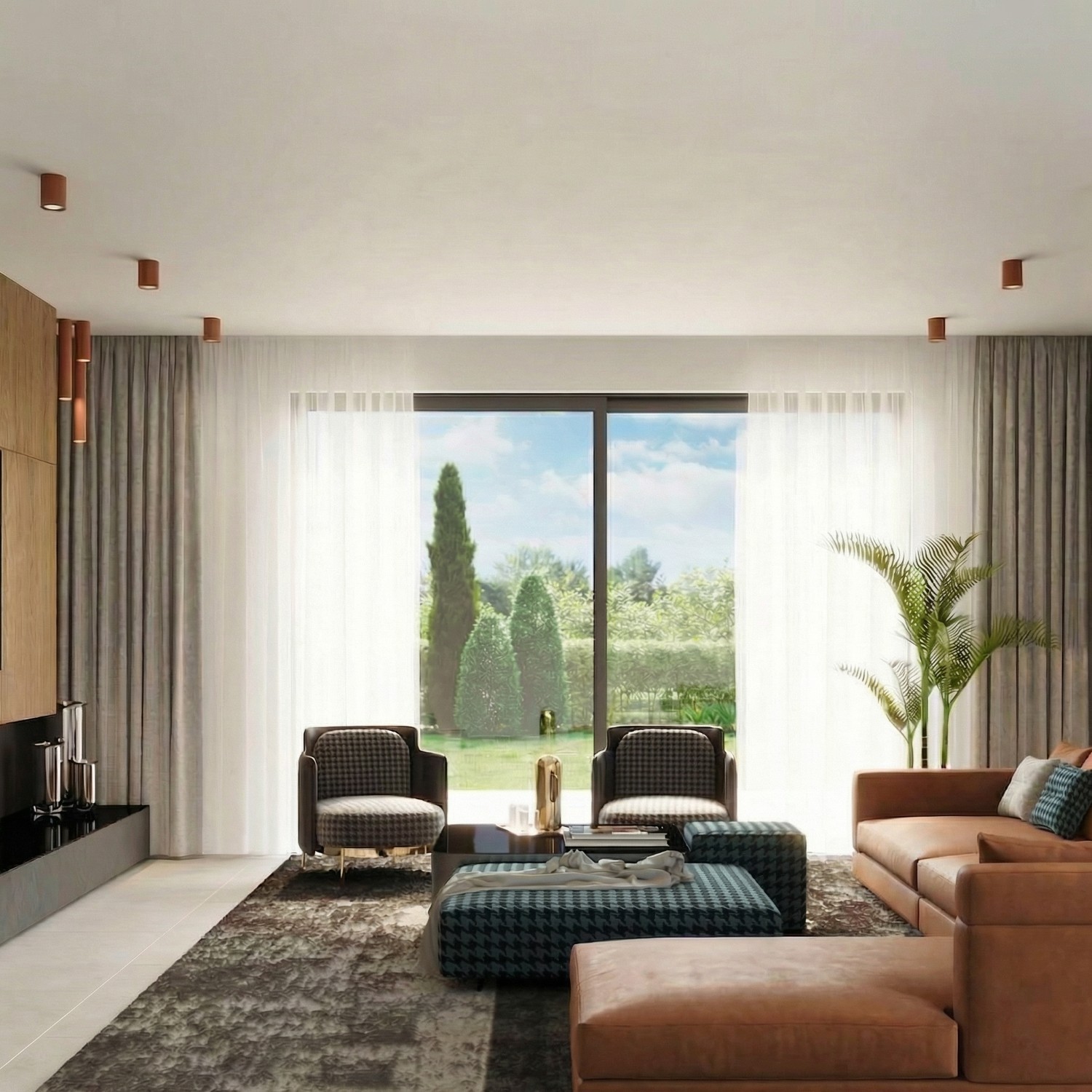 Ceiling Lamp Lagos 20 Red Ochre - Thumbnail 9