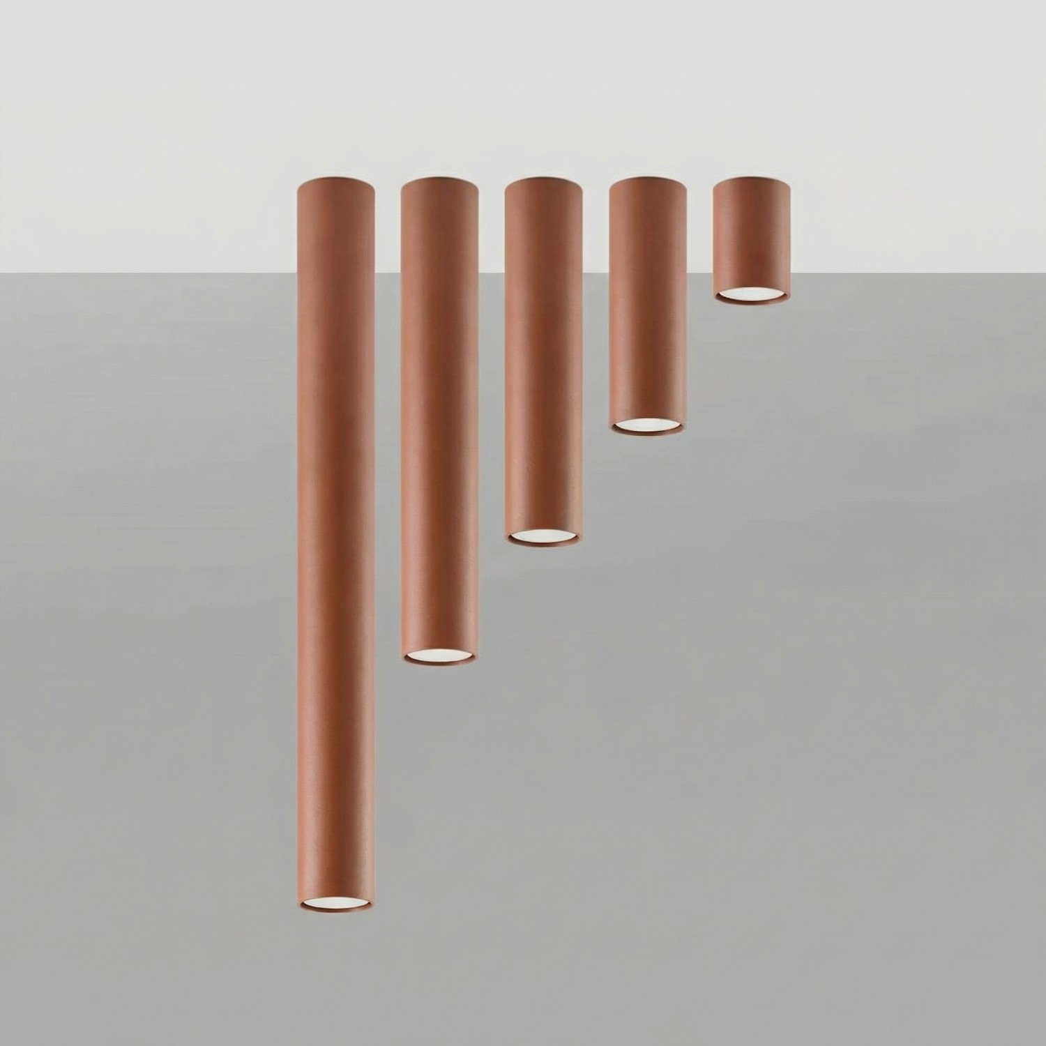 Ceiling Lamp Lagos 20 Red Ochre - Thumbnail 4