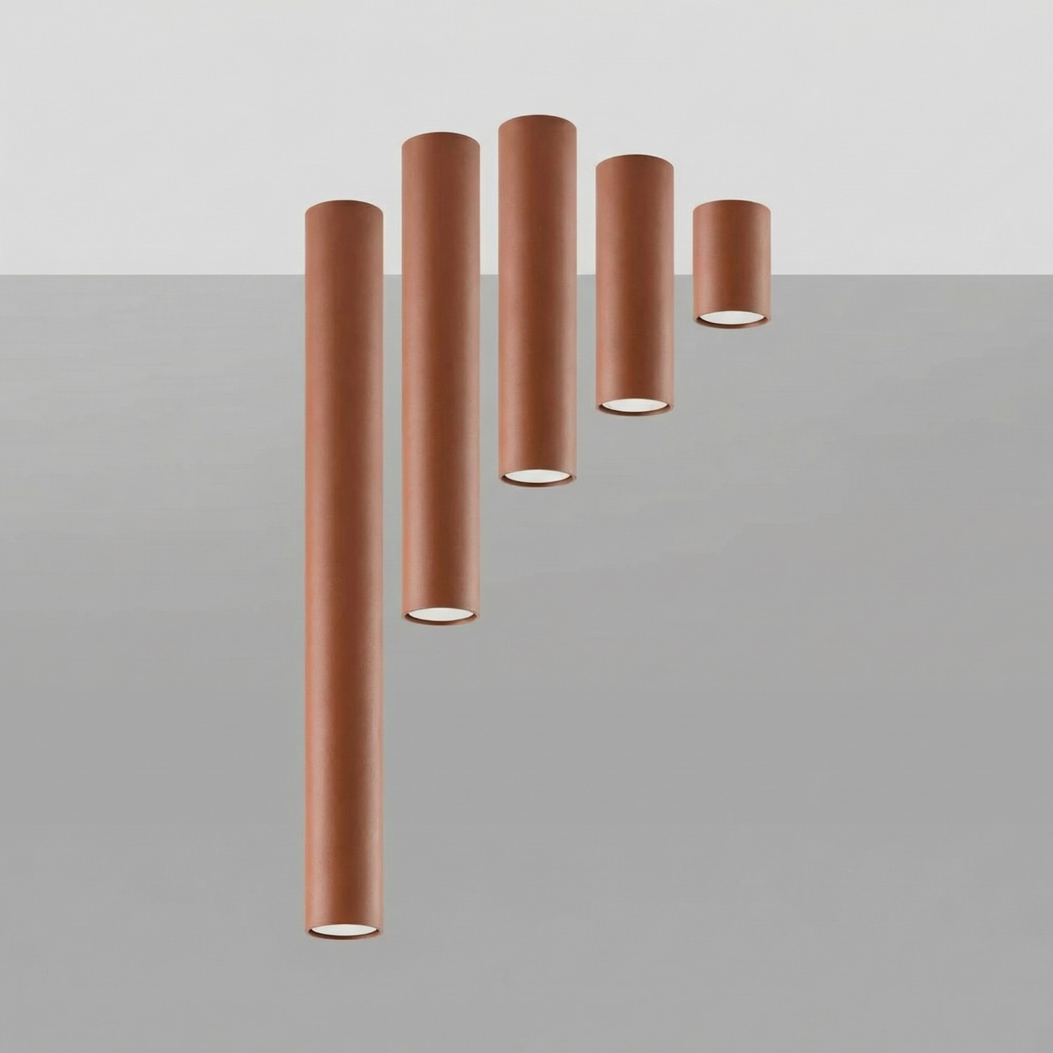 Ceiling Lamp Lagos 20 Red Ochre - Thumbnail 5
