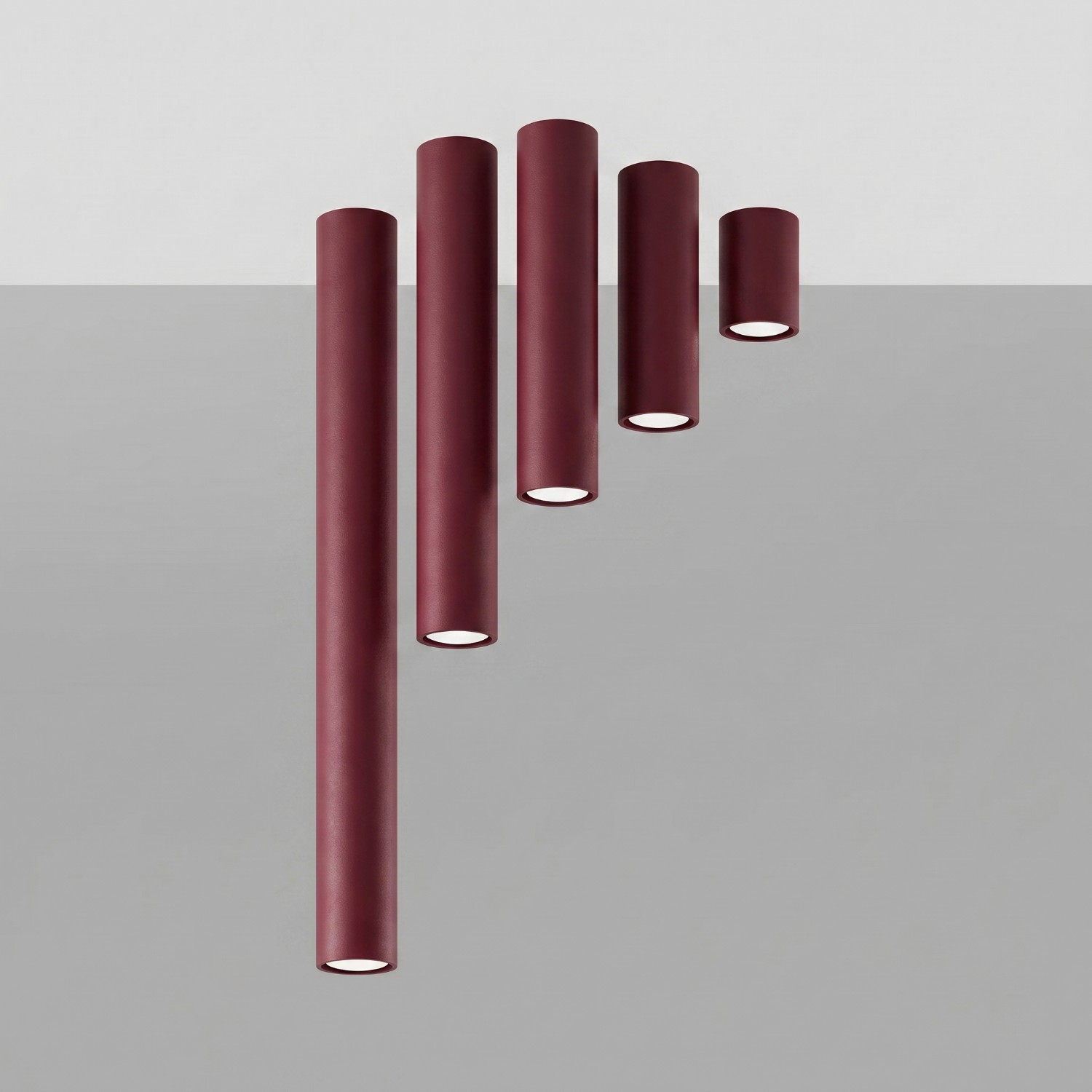 Ceiling Lamp Lagos 20 Burgundy - Thumbnail 5