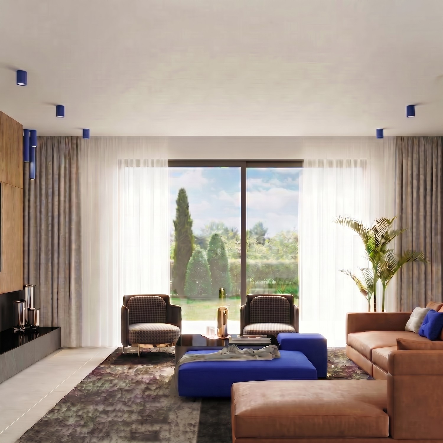Ceiling Lamp Lagos 20 Ultramarine - Thumbnail 9
