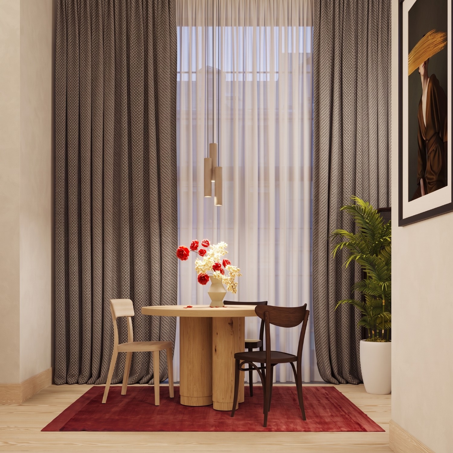 Wall Lamp Lagos Taupe - Thumbnail 9