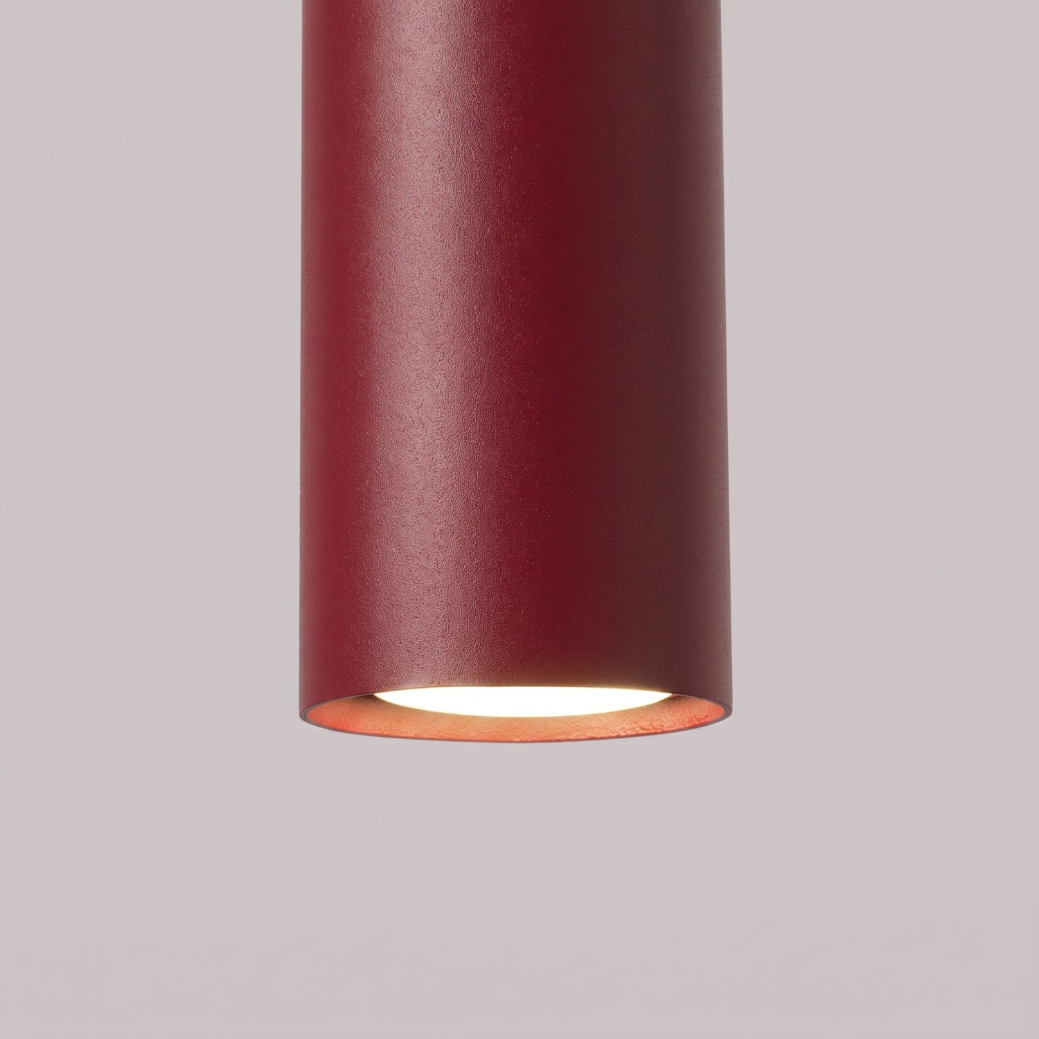 Pendant Lamp Lagos 3L Burgundy - Thumbnail 4