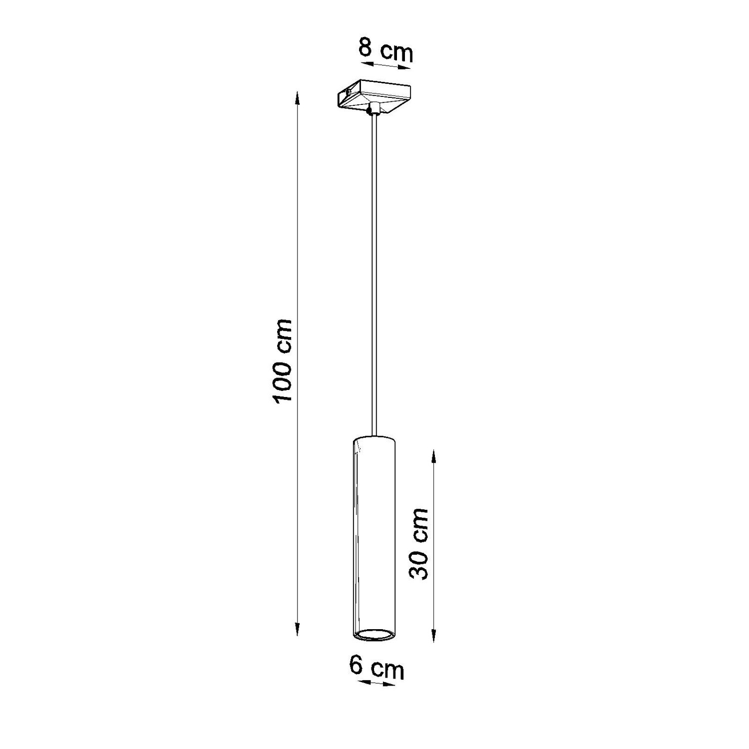 Pendant Lamp Lagos 1 Ultramarine - Thumbnail 9