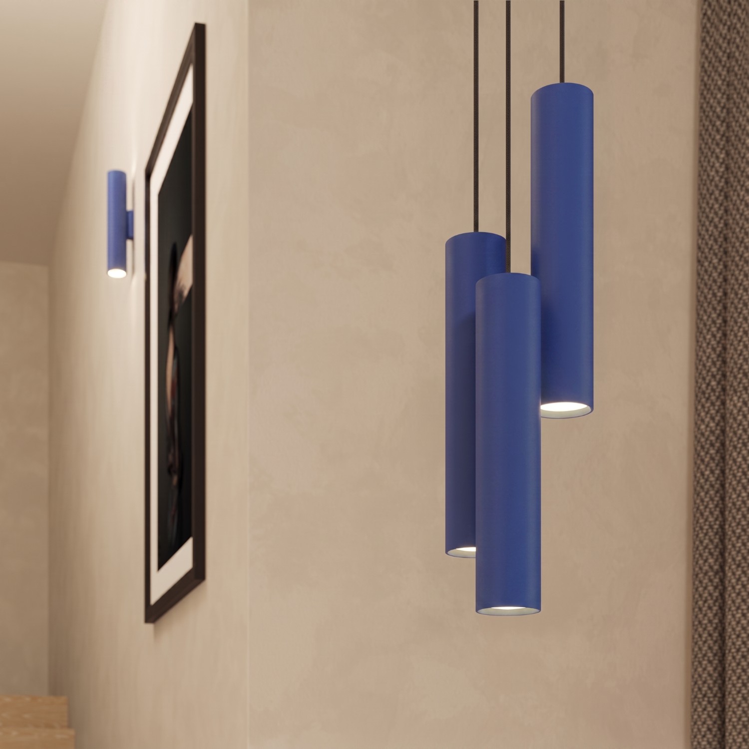 Pendant Lamp Lagos 1 Ultramarine - Thumbnail 13
