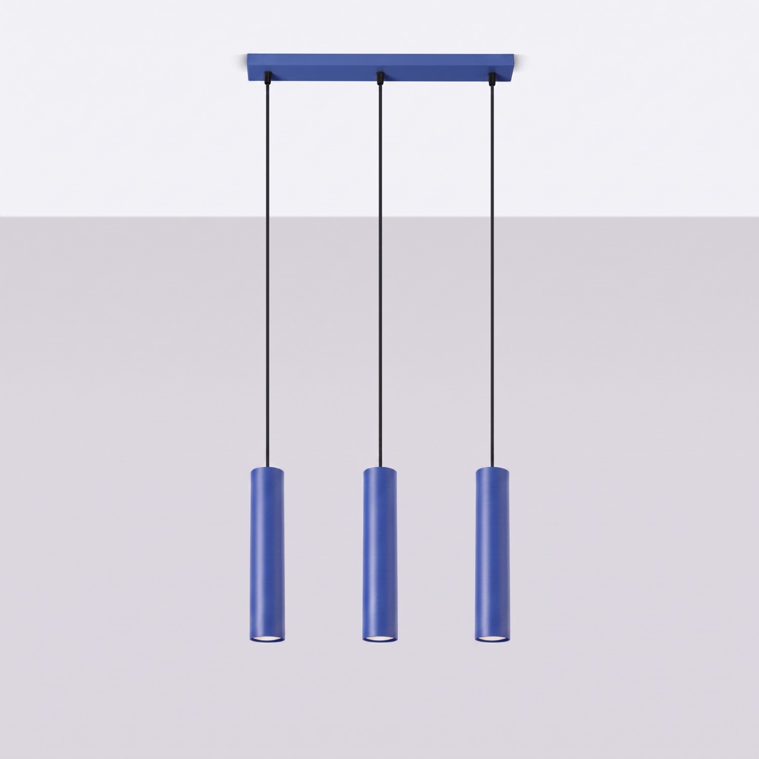 Pendant Lamp Lagos 3L Ultramarine - Thumbnail 2