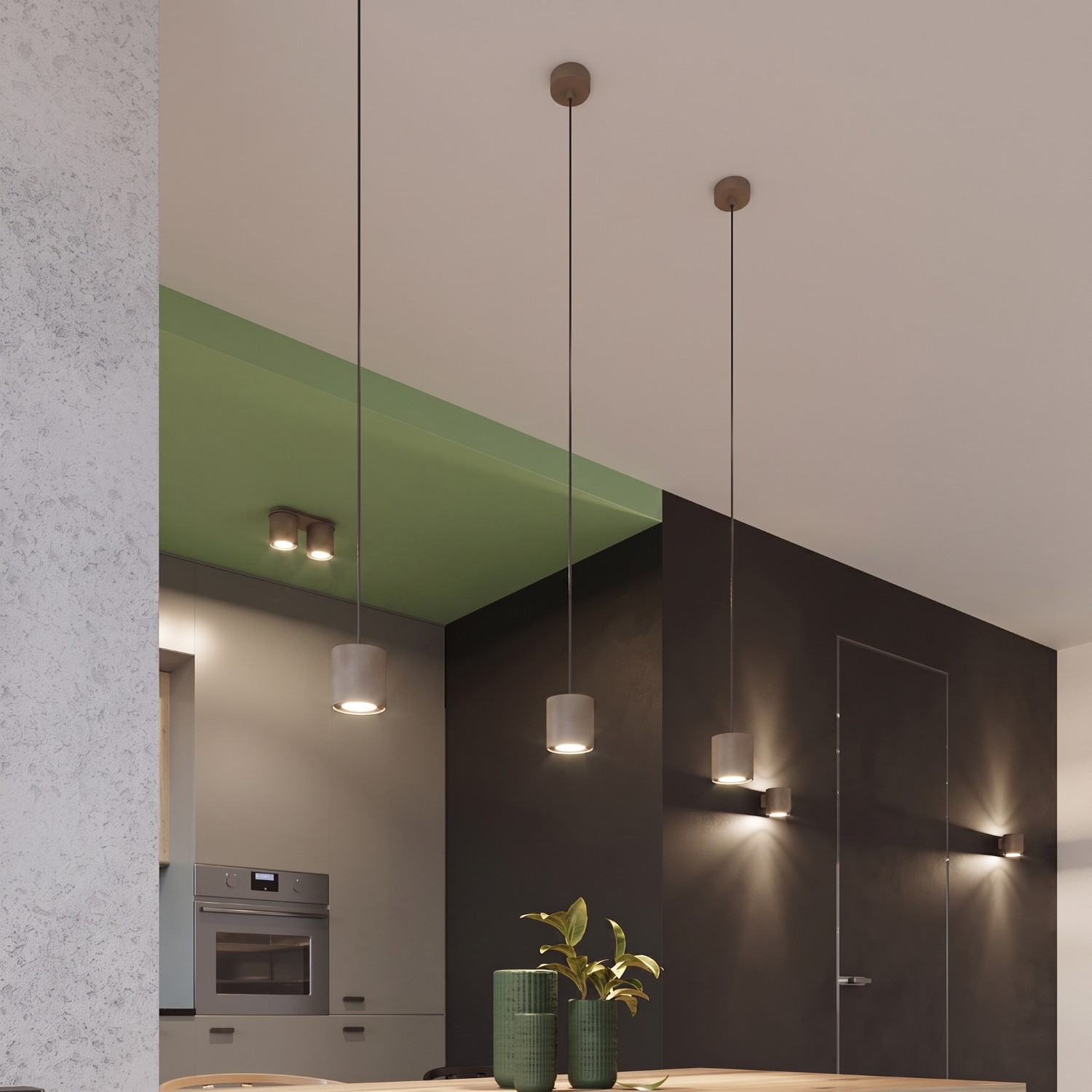 Ceiling Lamp Orbis 2 Taupe - Thumbnail 7