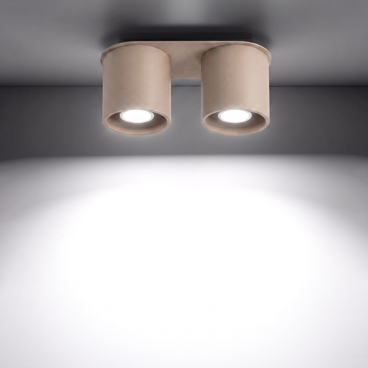 Ceiling Lamp Orbis 2 Taupe - Thumbnail 3