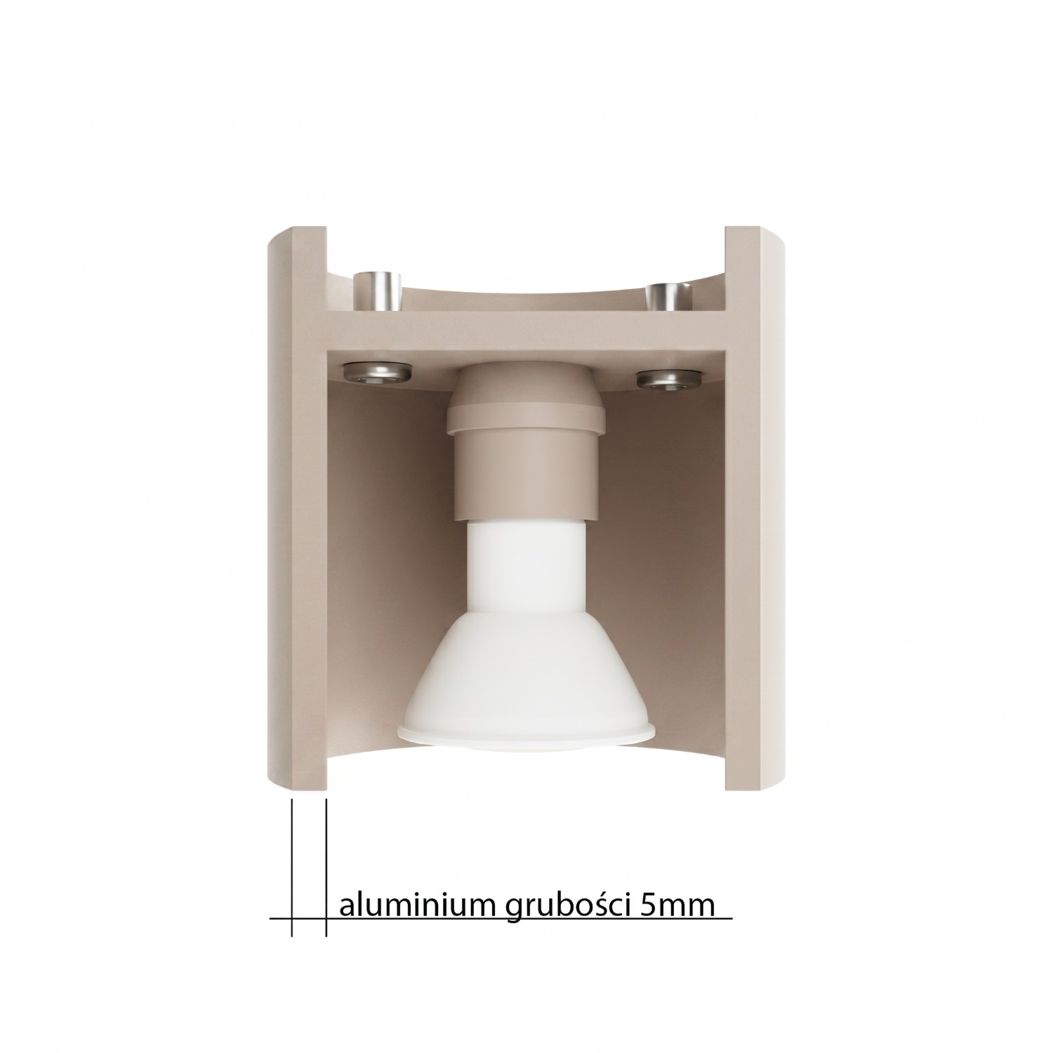 Ceiling Lamp Orbis 2 Taupe - Thumbnail 4