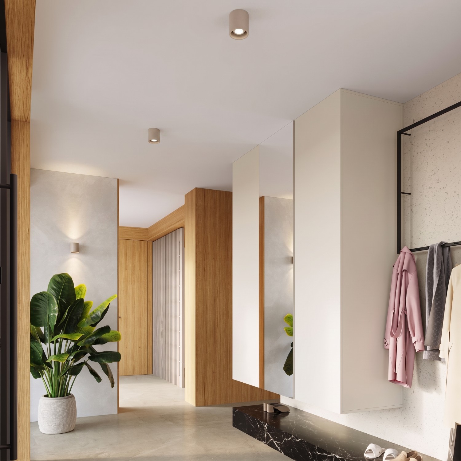 Wall Lamp Orbis 1 Taupe - Thumbnail 13