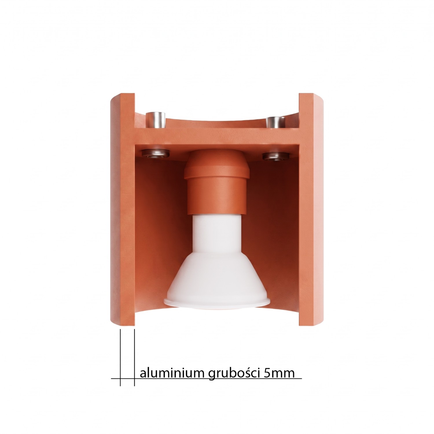 Ceiling Lamp Orbis 1 Red Ochre - Thumbnail 9