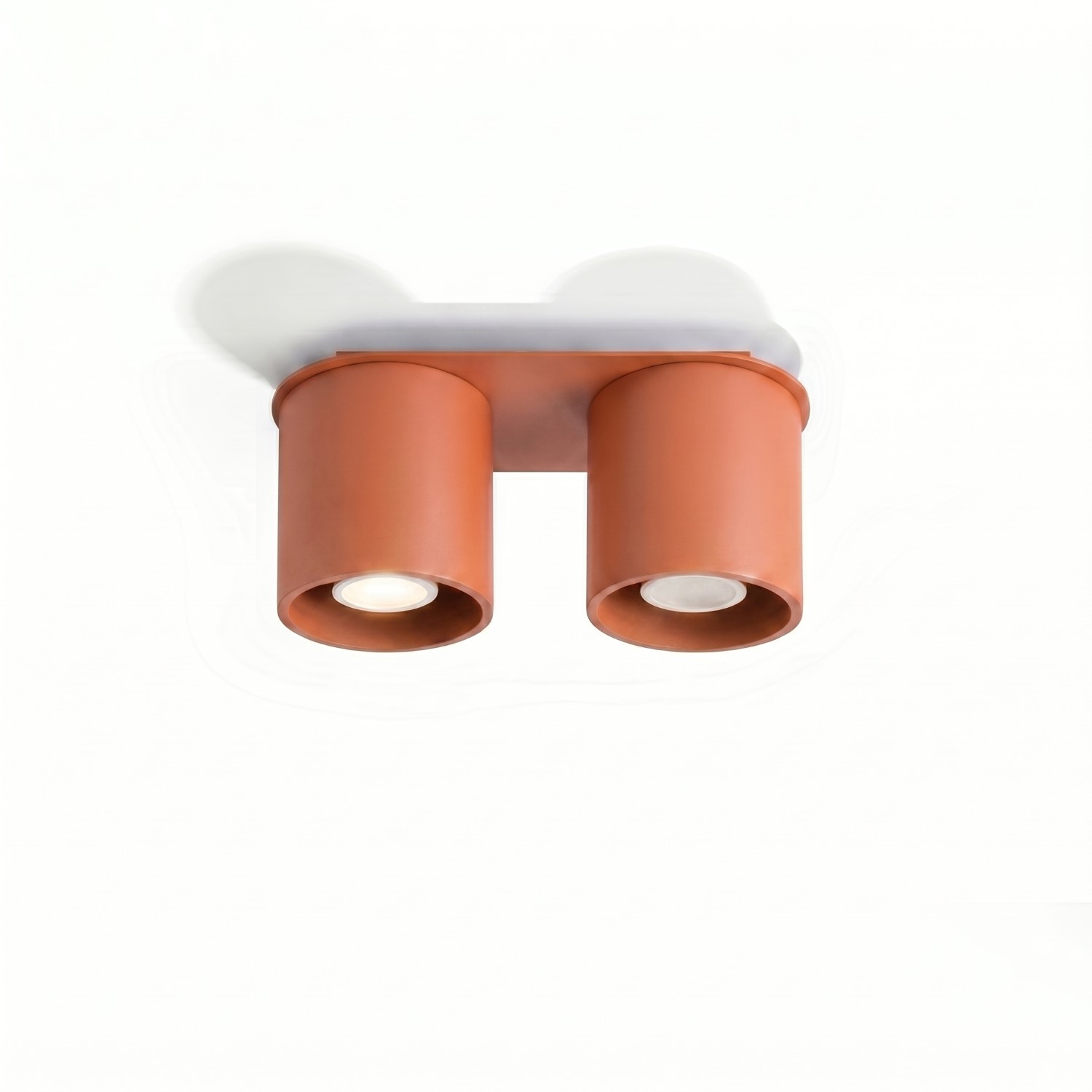 Ceiling Lamp Orbis 2 Red Ochre - Thumbnail 2