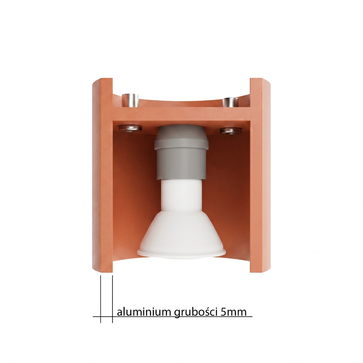 Ceiling Lamp Orbis 2 Red Ochre - Thumbnail 4
