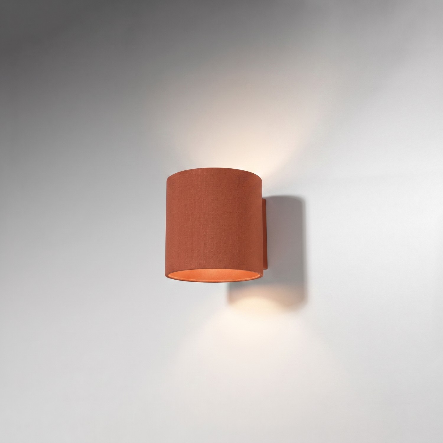 Wall Lamp Orbis 1 Red Ochre - Thumbnail 2