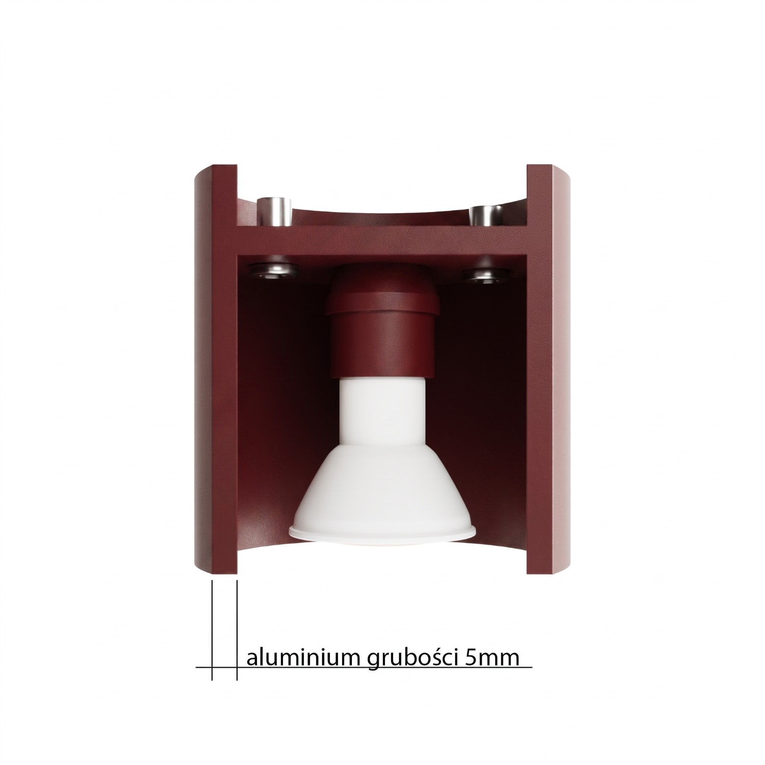 Ceiling Lamp Orbis 1 Burgundy - Thumbnail 9