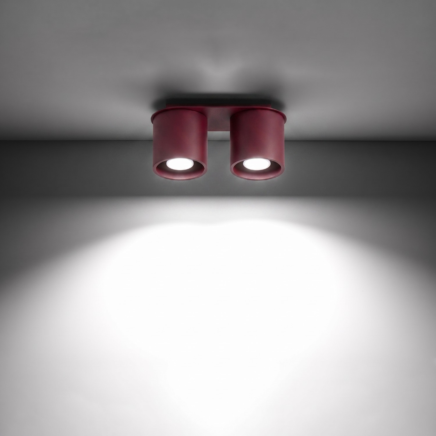 Ceiling Lamp Orbis 2 Burgundy - Thumbnail 3