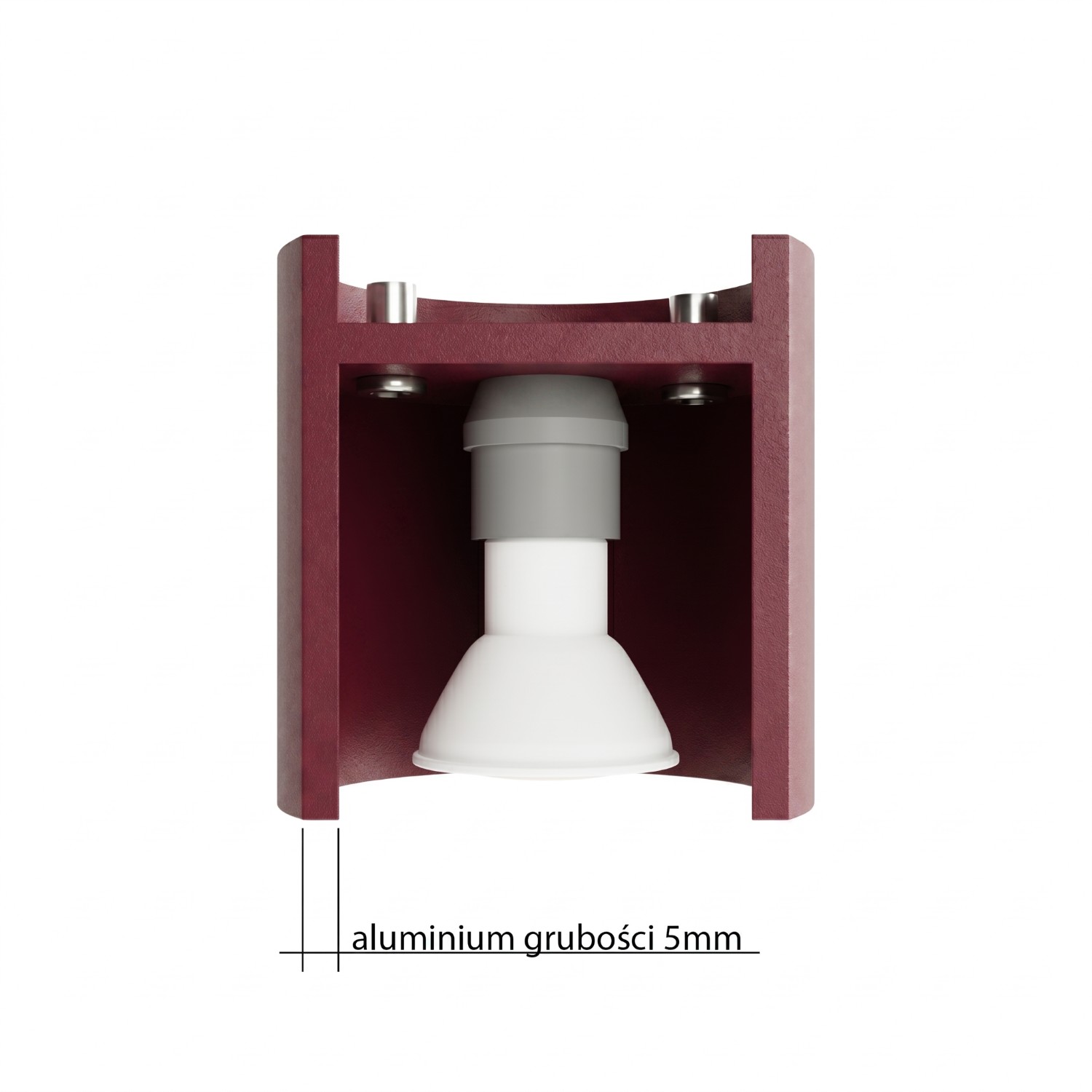Ceiling Lamp Orbis 2 Burgundy - Thumbnail 4