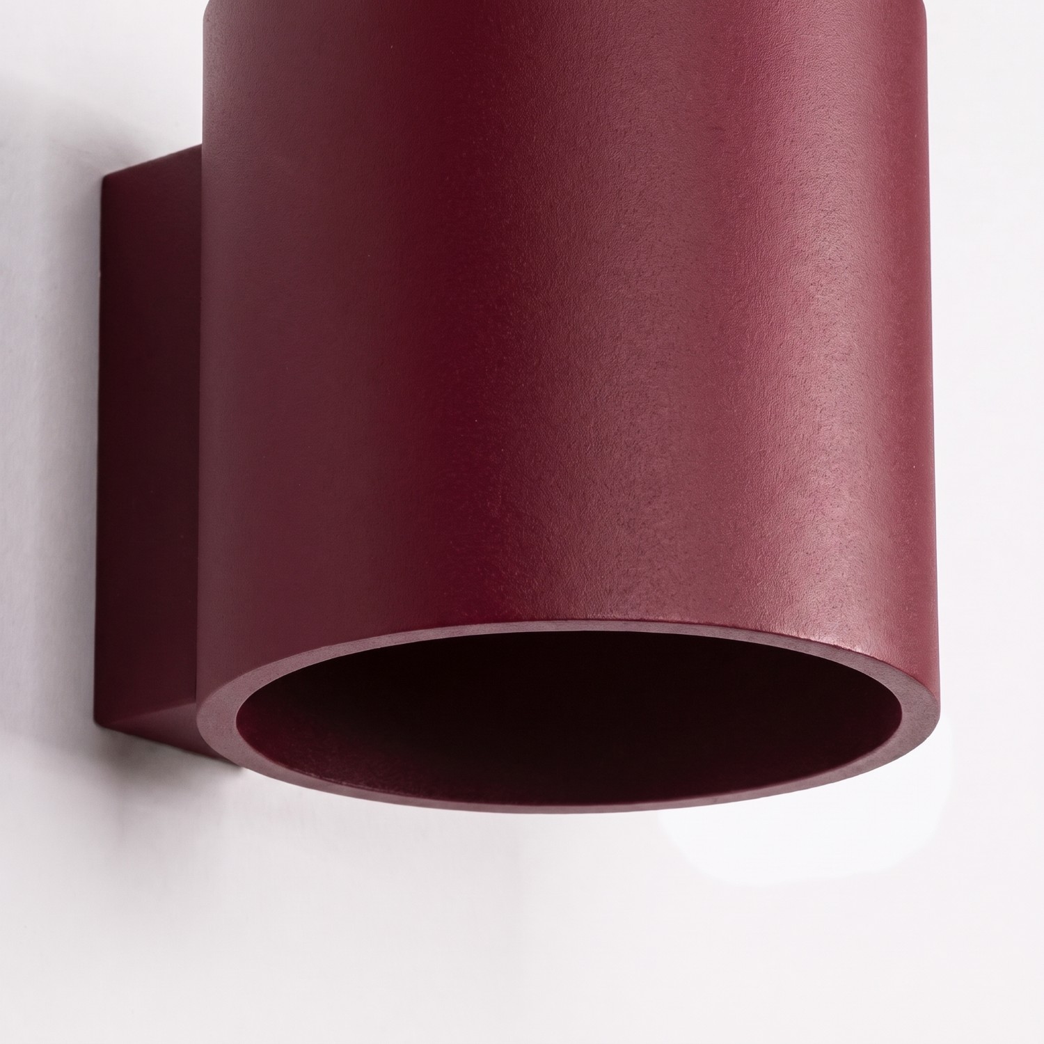 Wall Lamp Orbis 1 Burgundy - Thumbnail 5