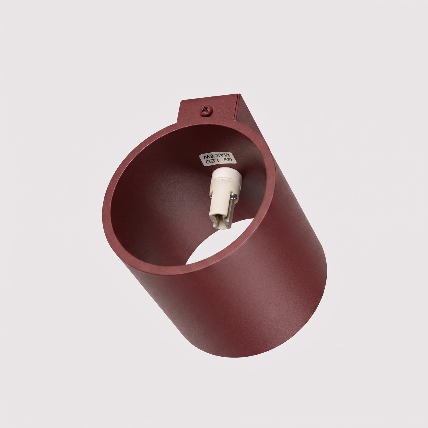 Wall Lamp Orbis 1 Burgundy - Thumbnail 7