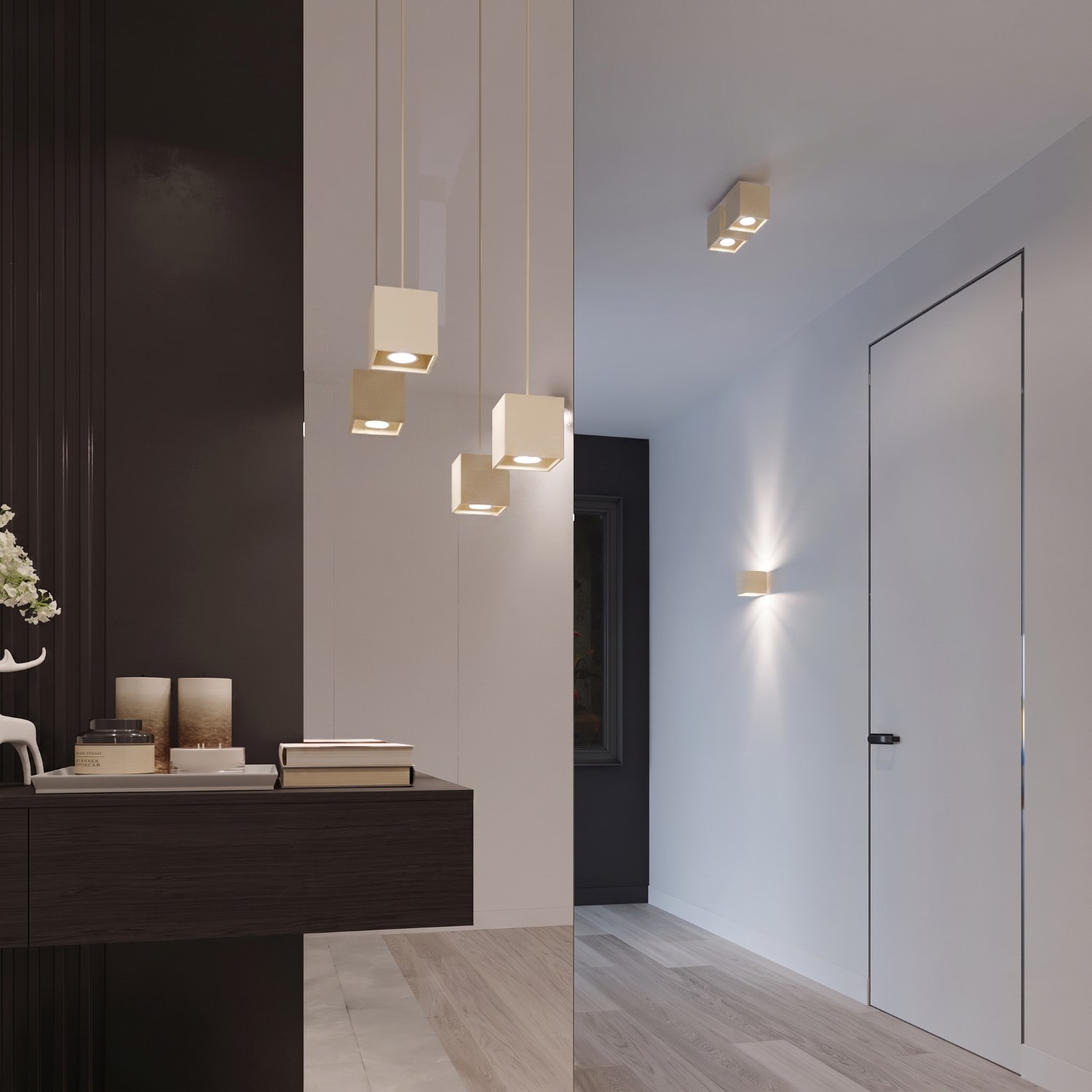 Ceiling Lamp Quad 1 Beige - Thumbnail 14