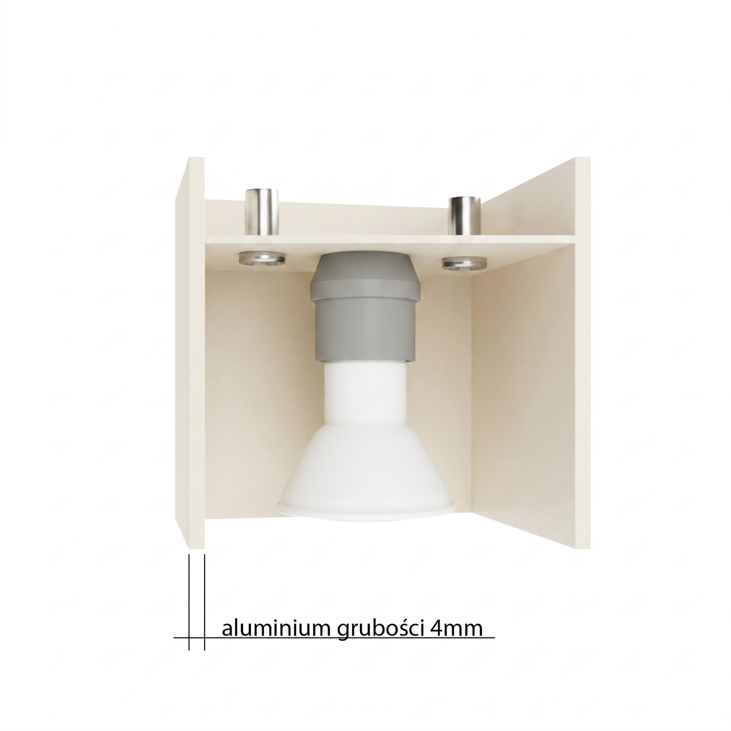 Ceiling Lamp Quad 1 Beige - Thumbnail 9