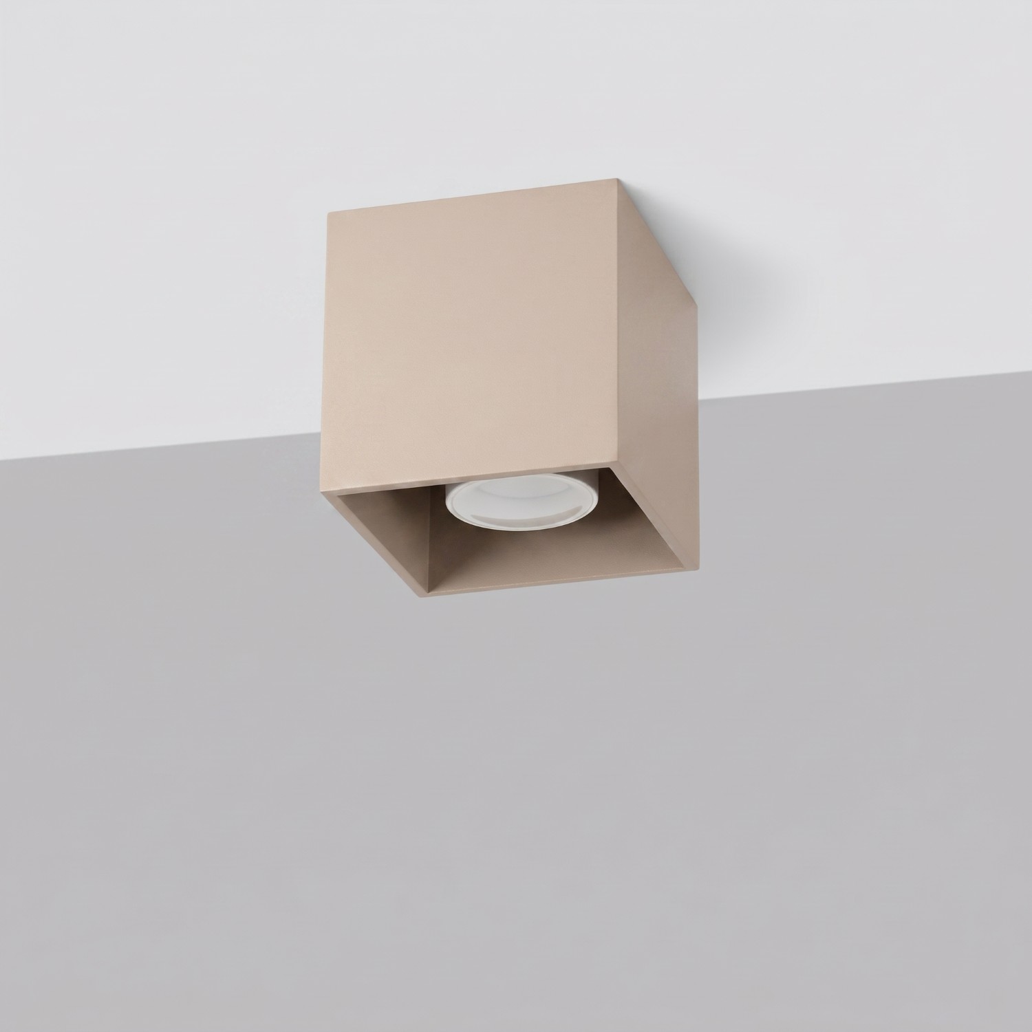 Ceiling Lamp Quad 1 Taupe - Thumbnail 2