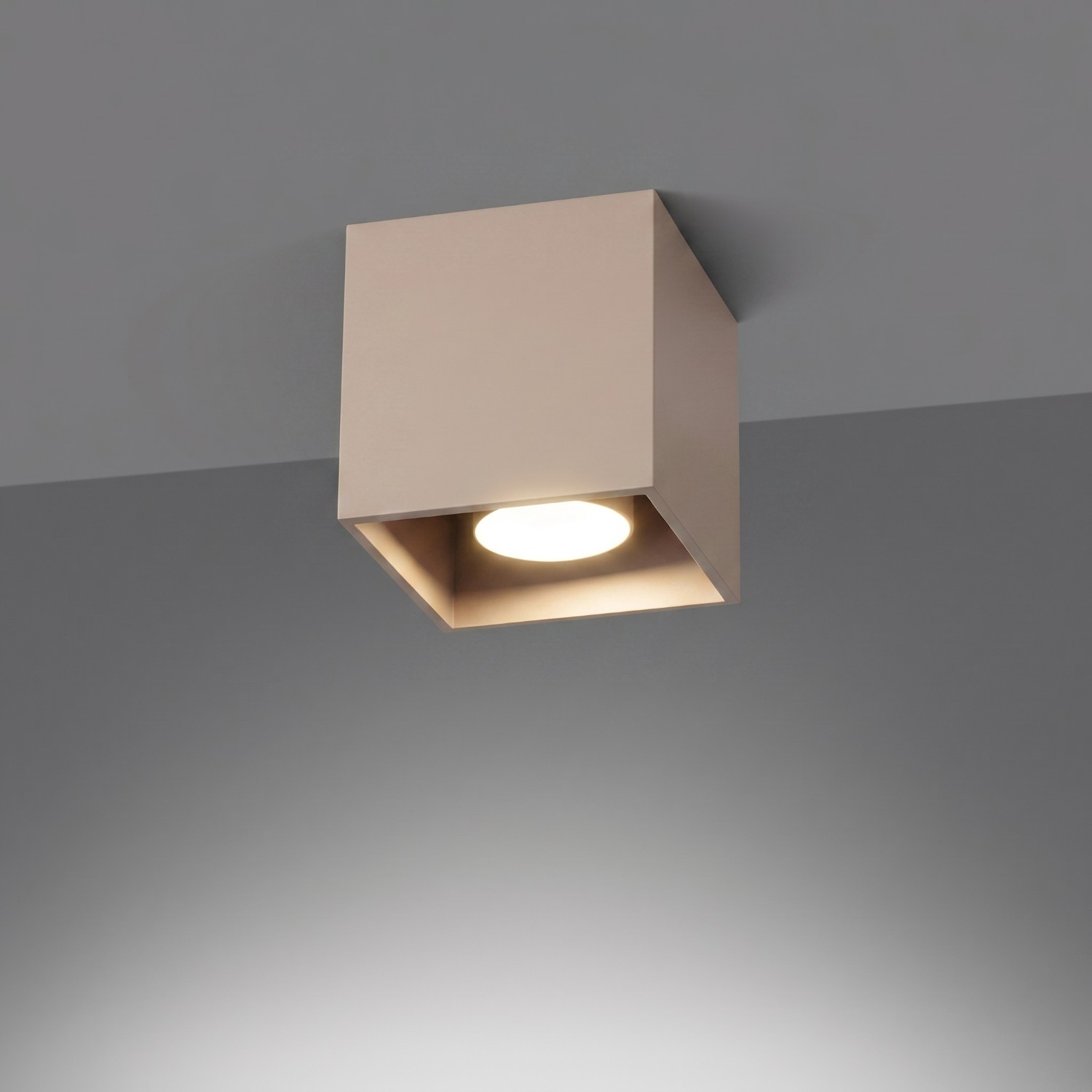 Ceiling Lamp Quad 1 Taupe - Thumbnail 3
