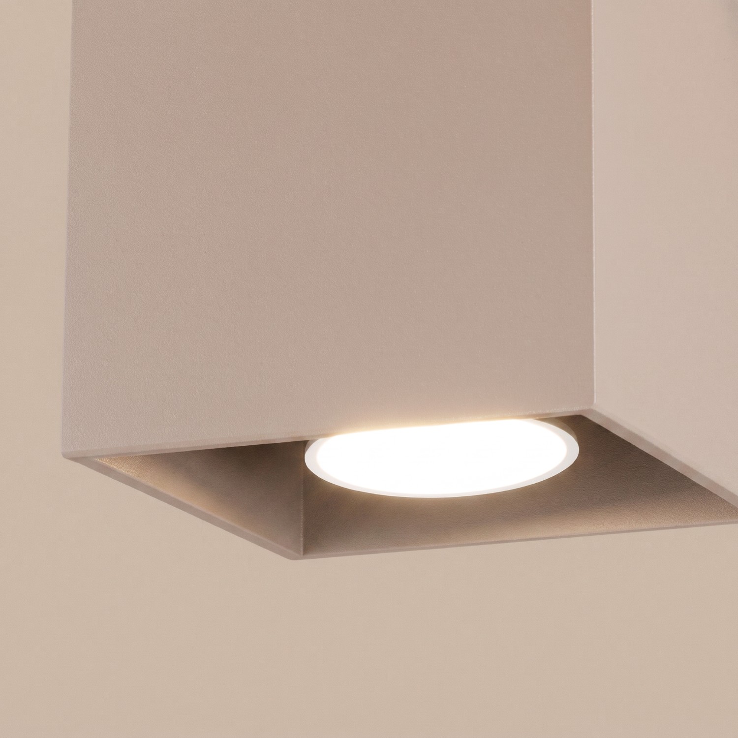 Ceiling Lamp Quad 1 Taupe - Thumbnail 6