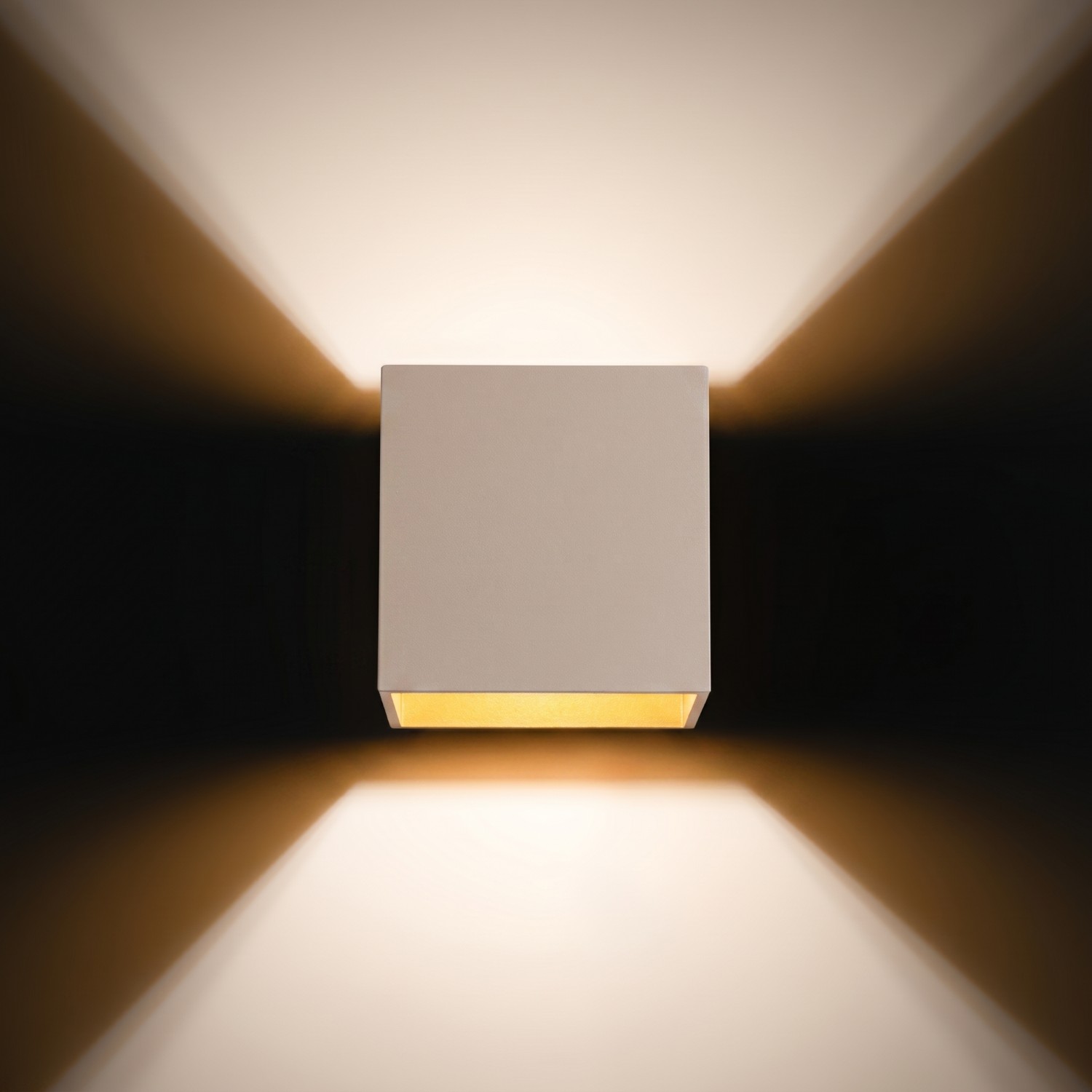 Wall Lamp Quad 1 Taupe - Thumbnail 3
