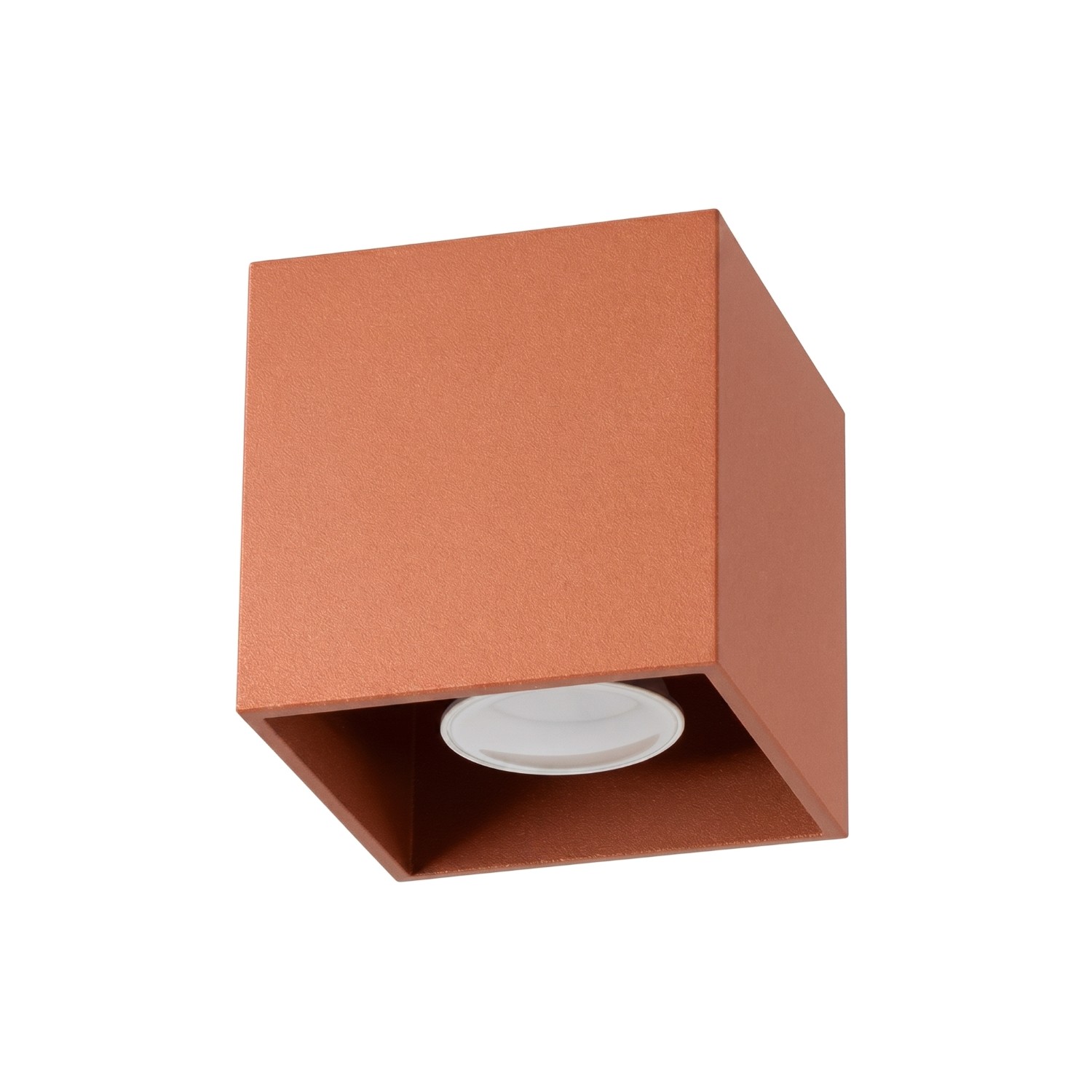 Ceiling Lamp Quad 1 Red Ochre