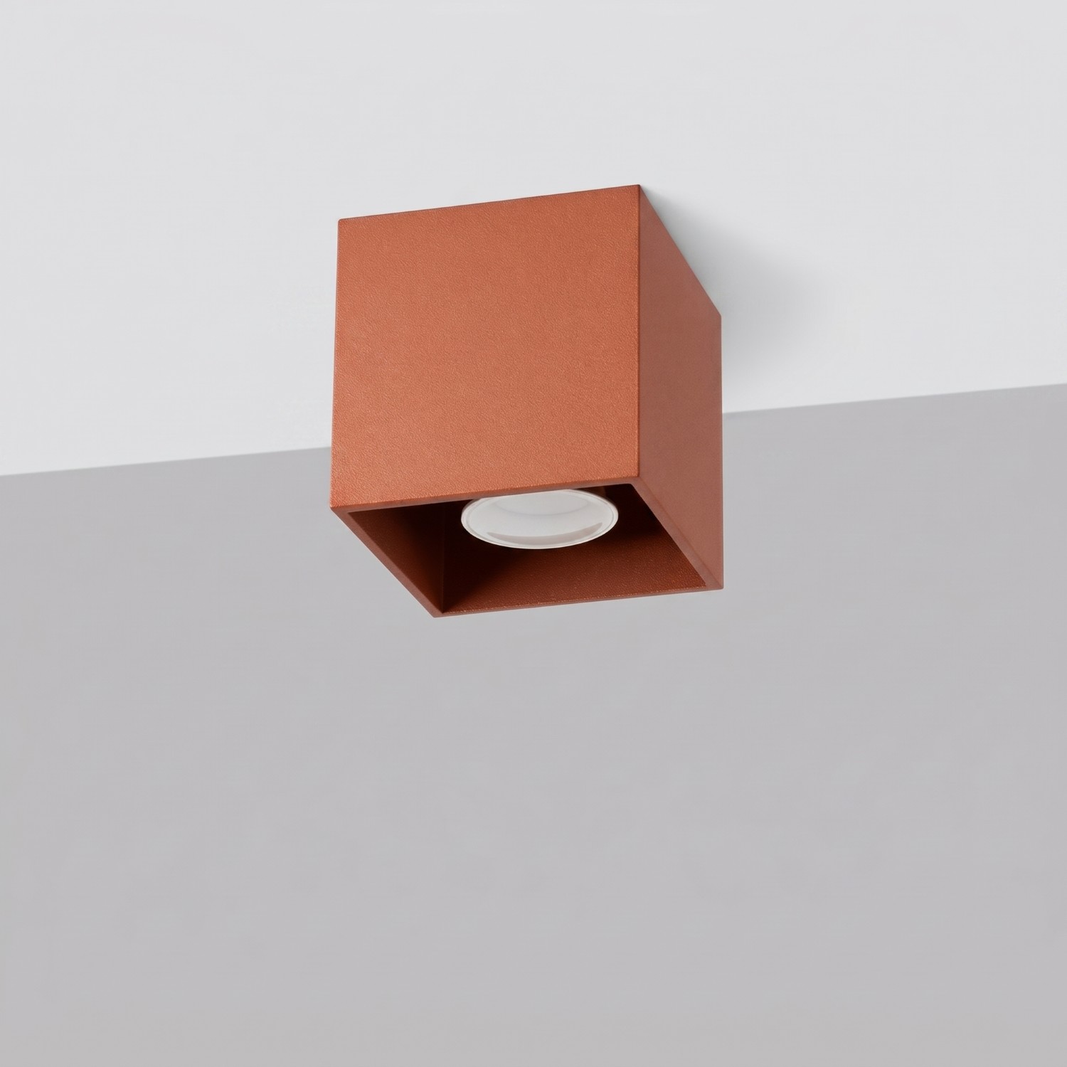 Ceiling Lamp Quad 1 Red Ochre - Thumbnail 2