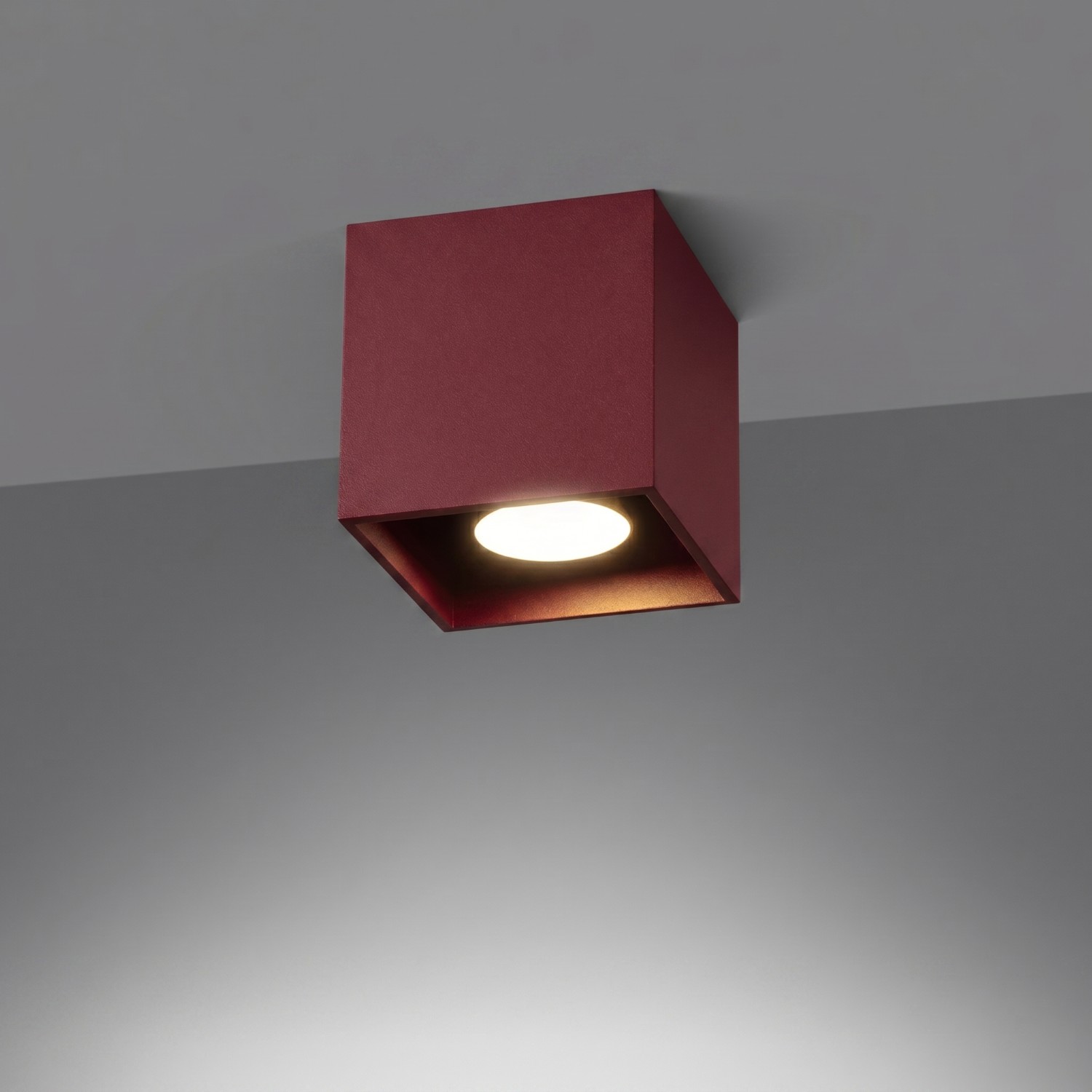 Ceiling Lamp Quad 1 Burgundy - Thumbnail 3