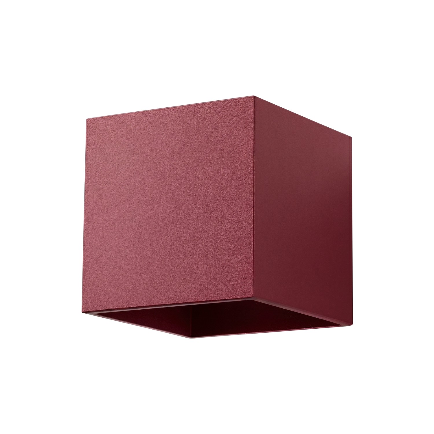 Wall Lamp Quad 1 Burgundy